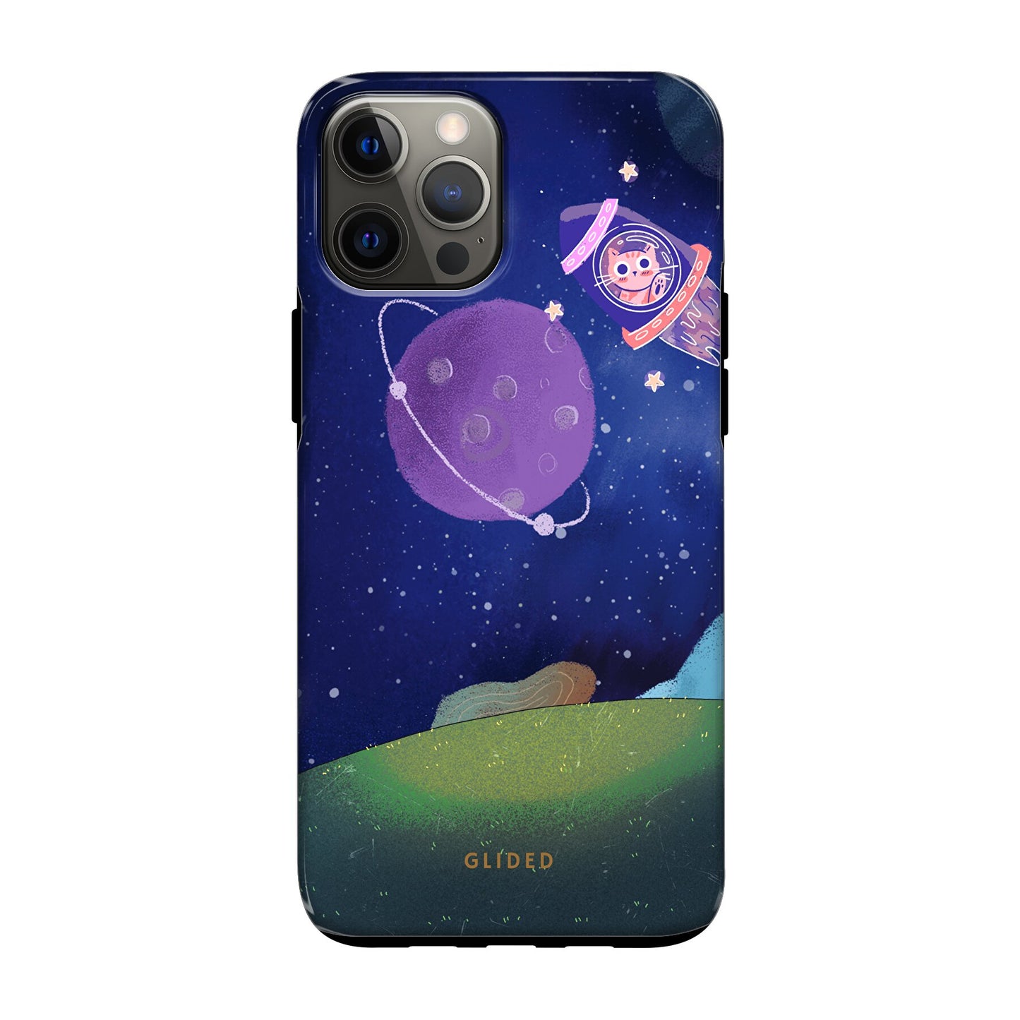 Galaxy Cat - iPhone 12 Pro Handyhülle MagSafe Tough case