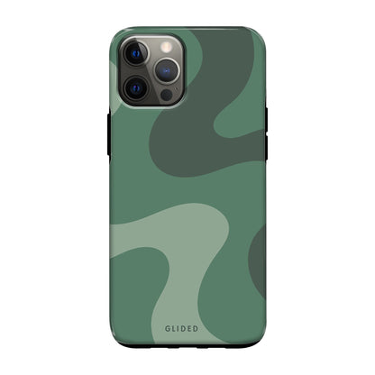 Green Wave - iPhone 12 Pro Handyhülle MagSafe Tough case