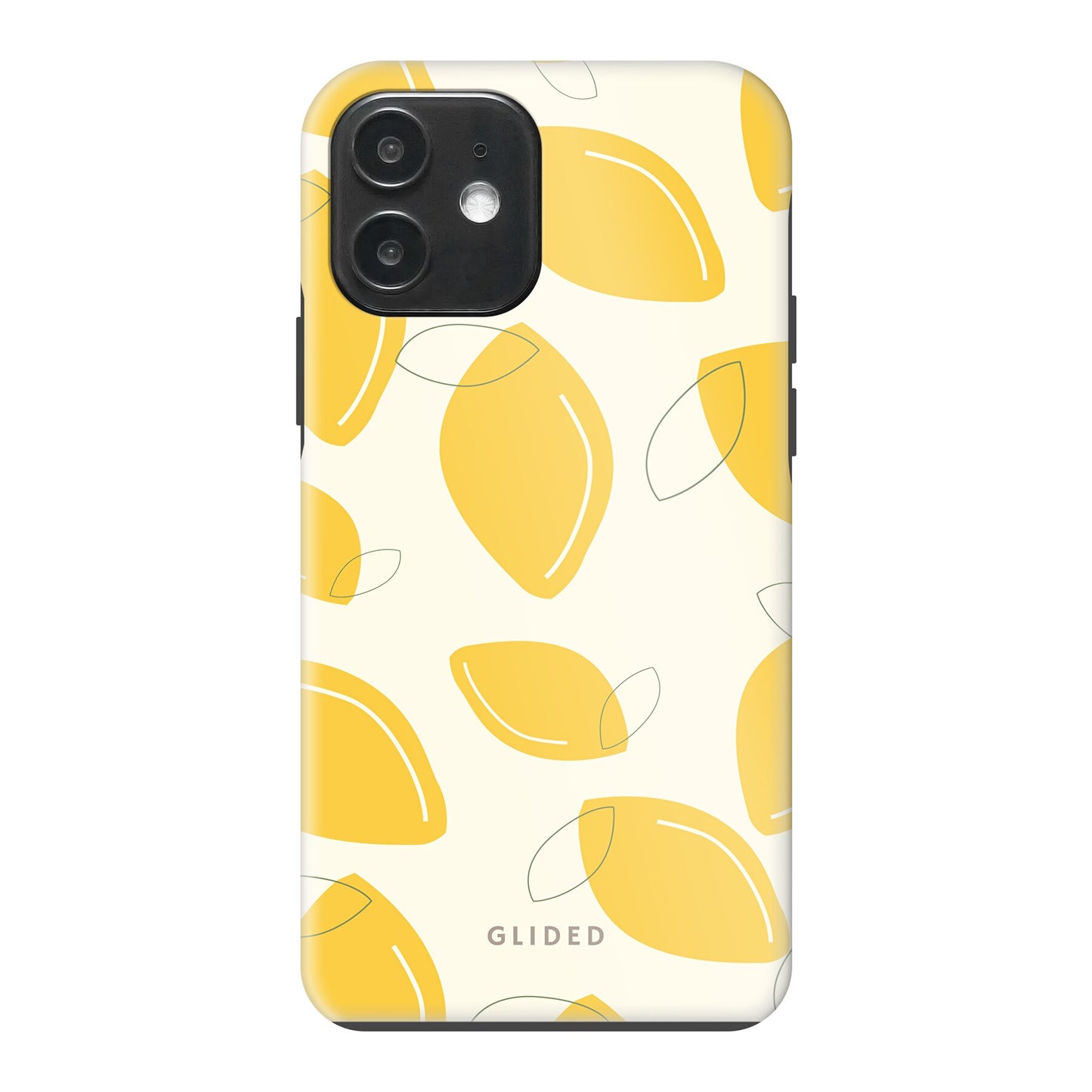 Abstract Lemon - iPhone 12 Pro - MagSafe Tough case