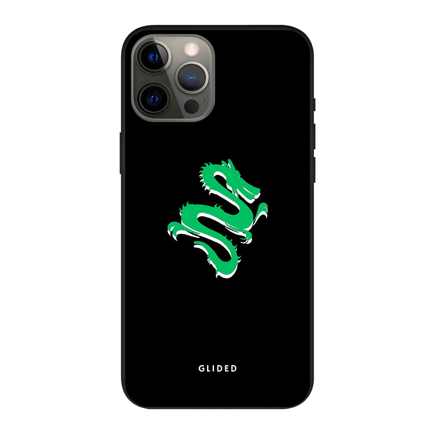 Emerald Dragon - iPhone 12 Pro Max Handyhülle Biologisch Abbaubar