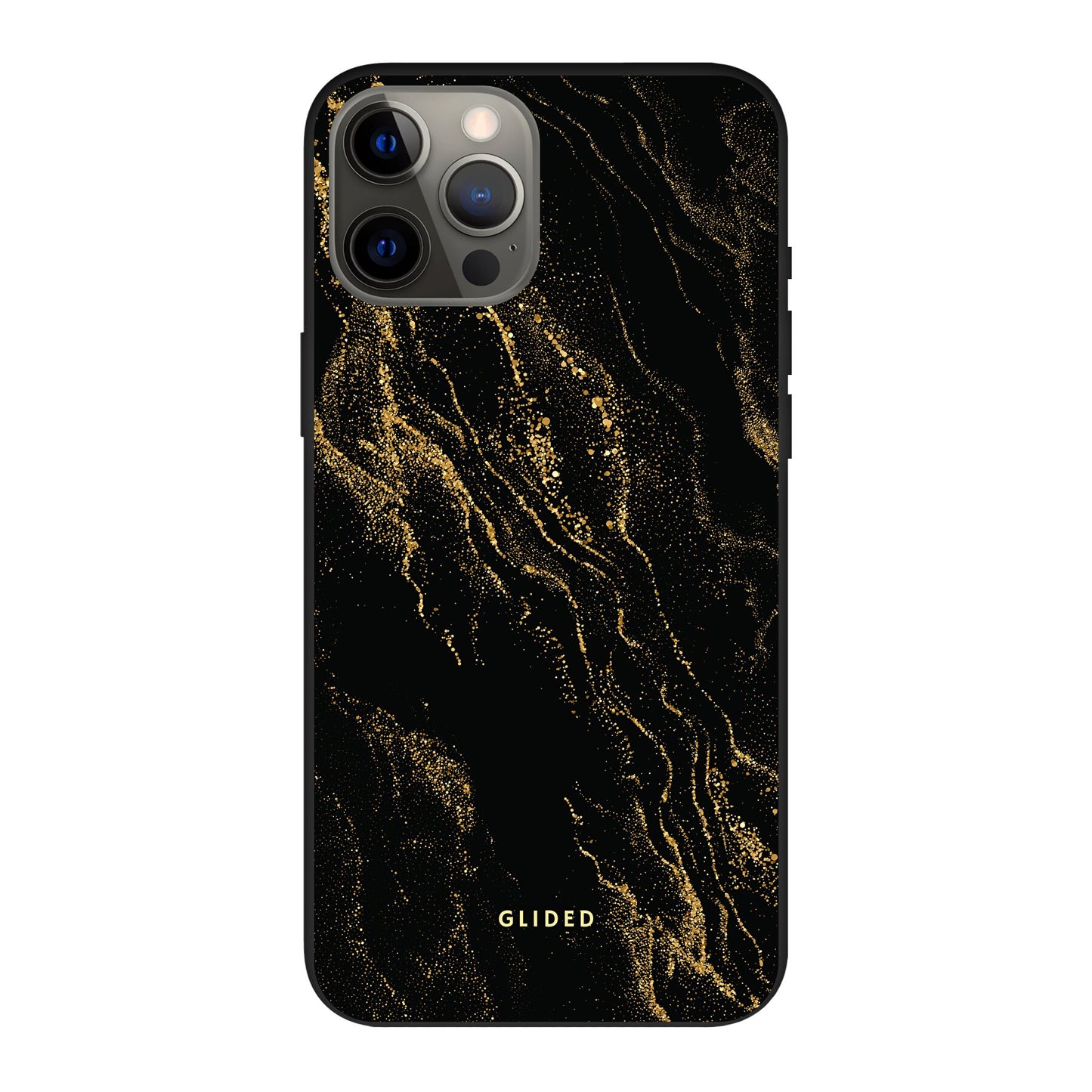 Black Marble - iPhone 12 Pro Max Handyhülle Biologisch Abbaubar