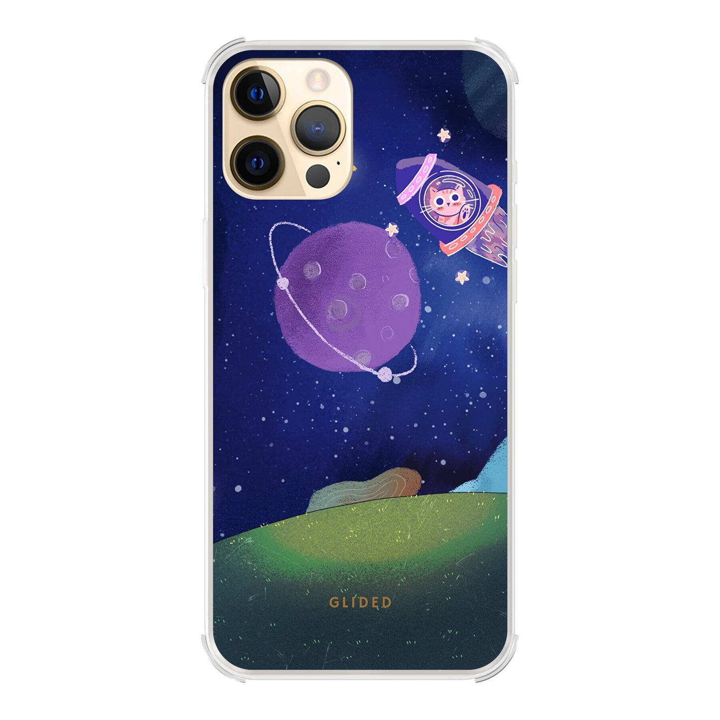 Galaxy Cat - iPhone 12 Pro Max Handyhülle Bumper case