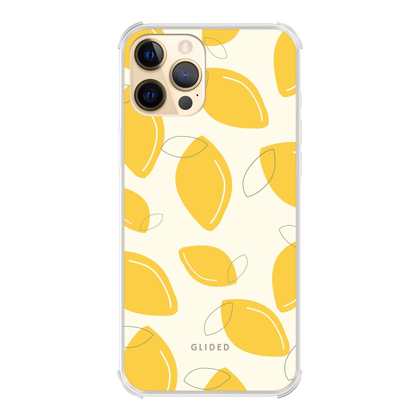 Abstract Lemon - iPhone 12 Pro Max - Bumper case