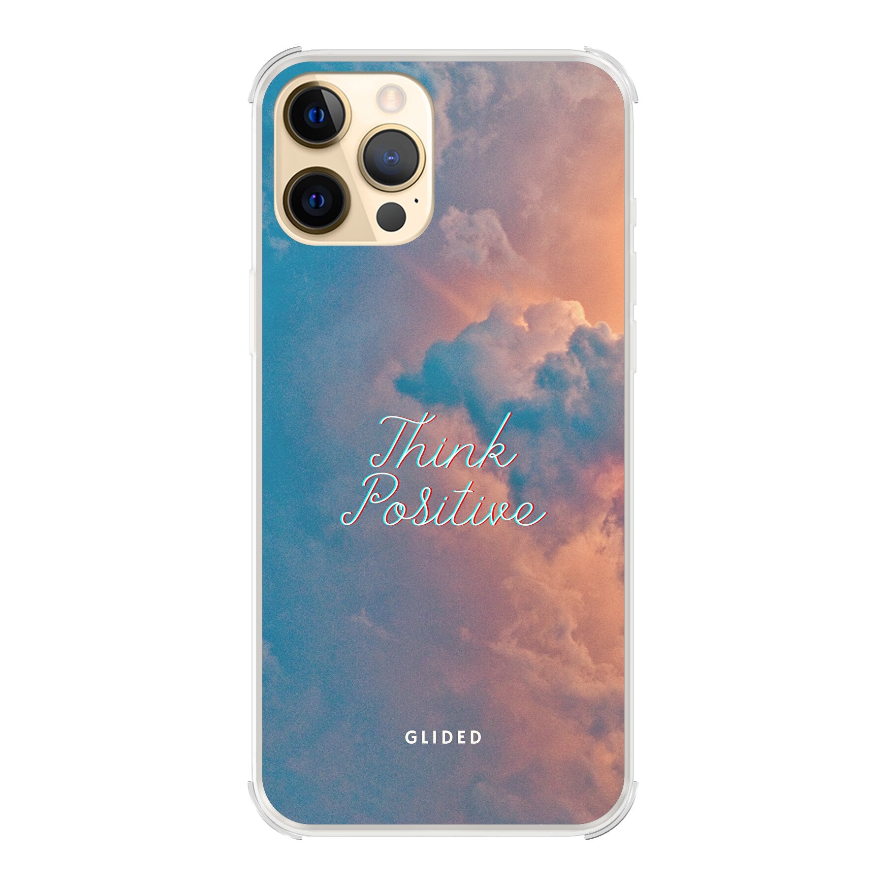 Think positive - iPhone 12 Pro Max Handyhülle Bumper case