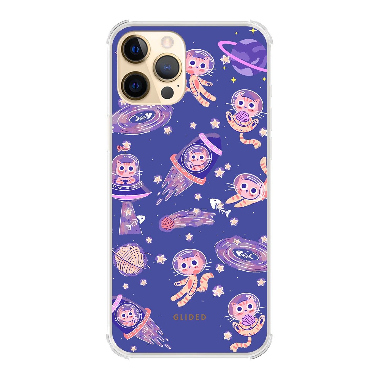 Space Cat - iPhone 12 Pro Max Handyhülle Bumper case