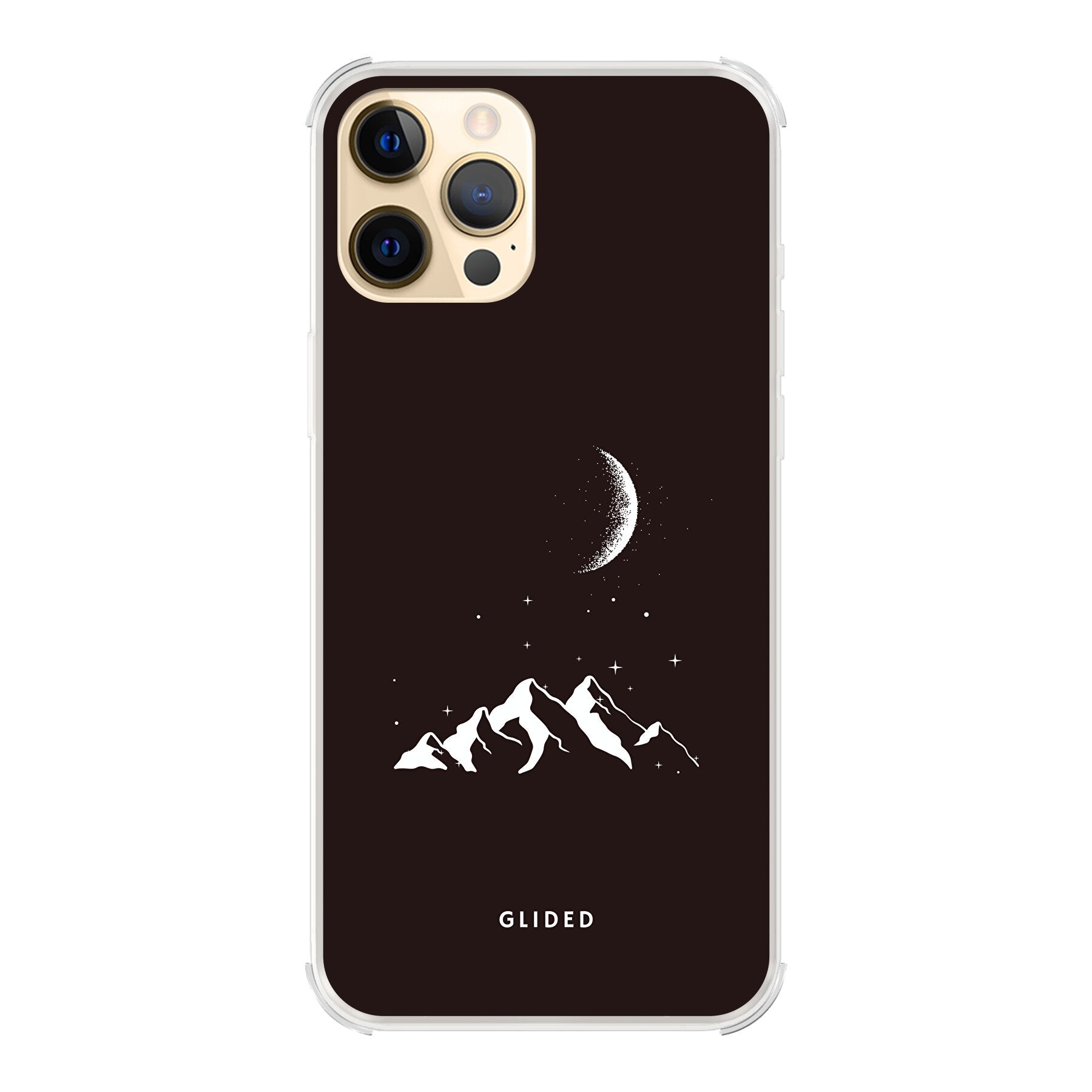 Midnight Peaks - iPhone 12 Pro Max Handyhülle Bumper case