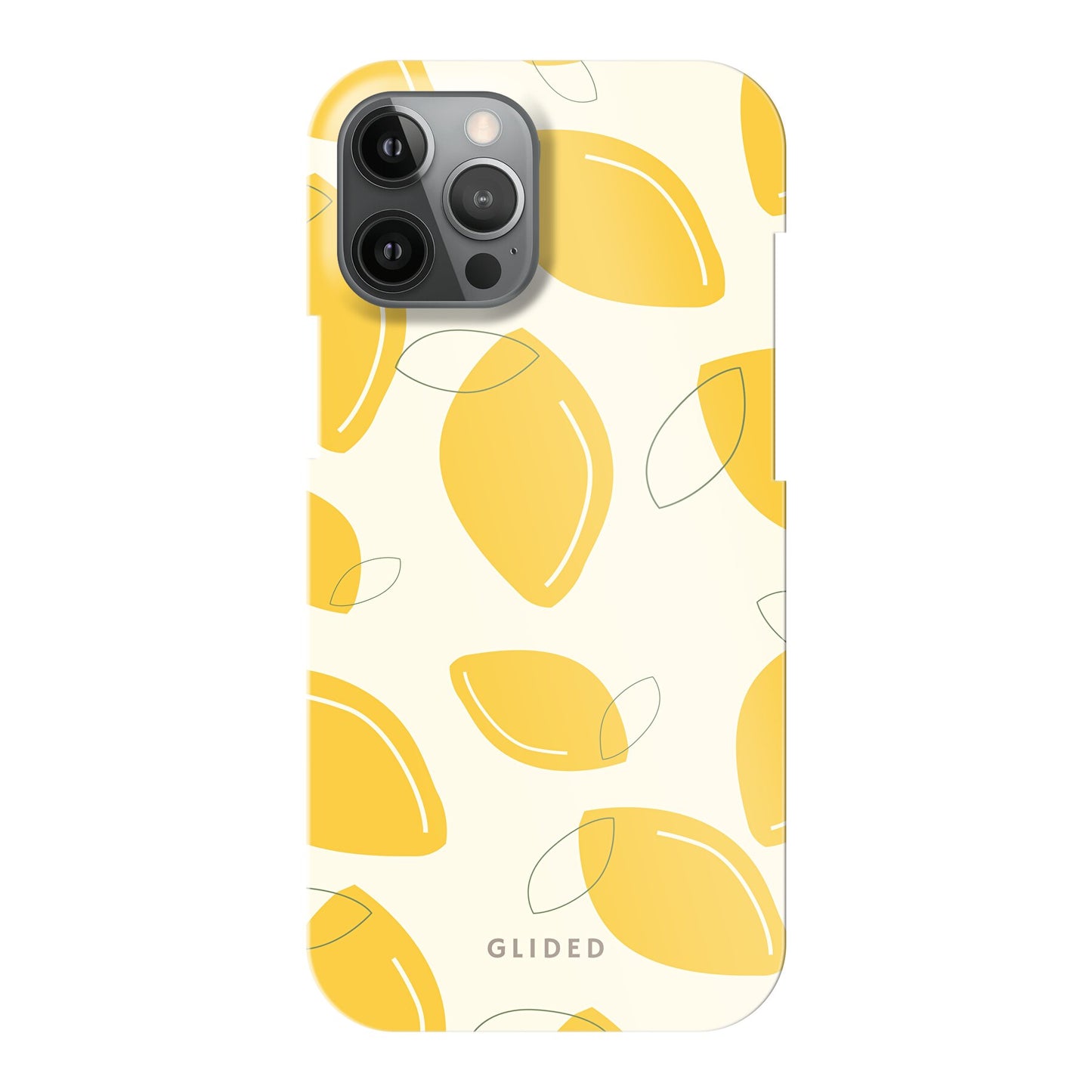 Abstract Lemon - iPhone 12 Pro Max - Hard Case
