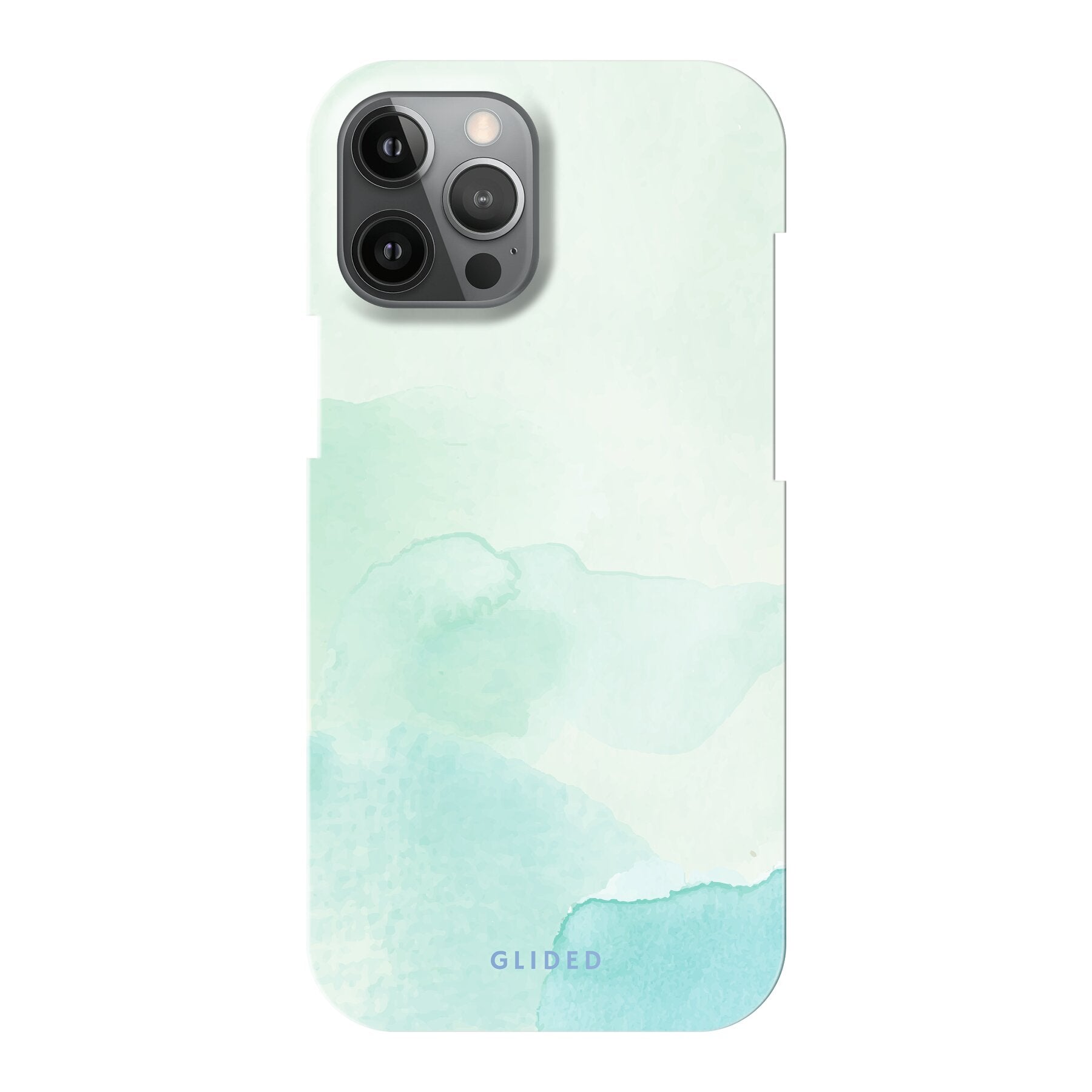 Turquoise Art - iPhone 12 Pro Max Handyhülle Hard Case