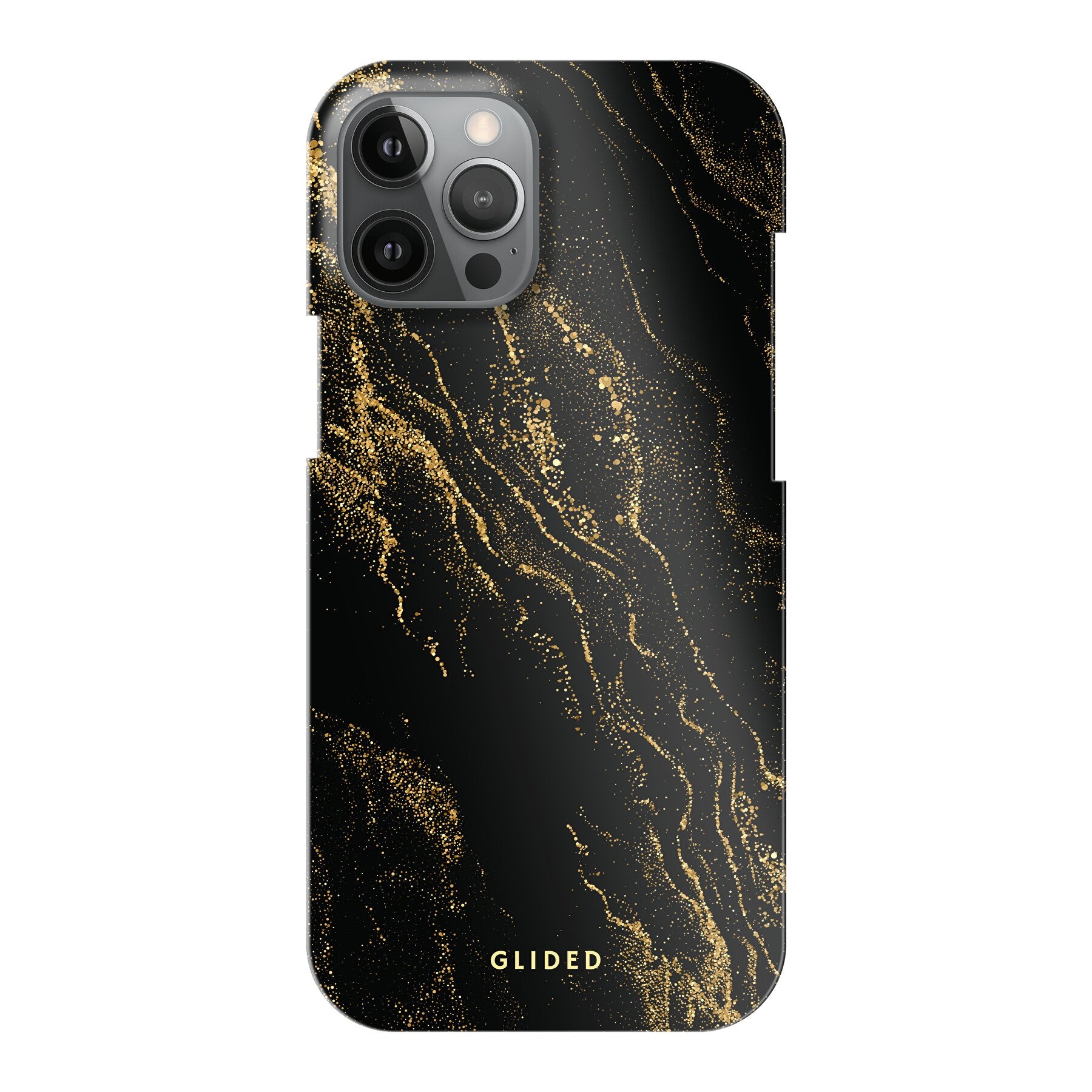 Black Marble - iPhone 12 Pro Max Handyhülle Hard Case