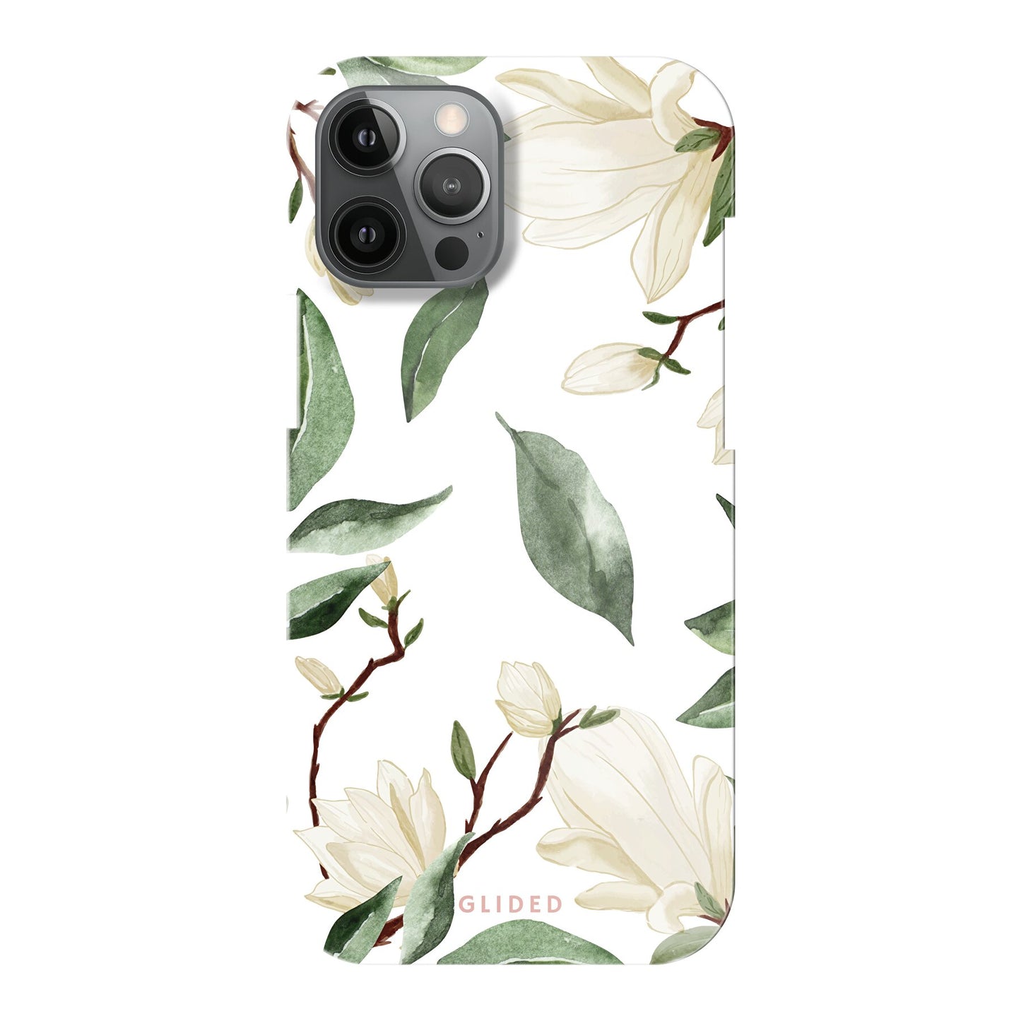 White Elegance - iPhone 12 Pro Max Handyhülle Hard Case