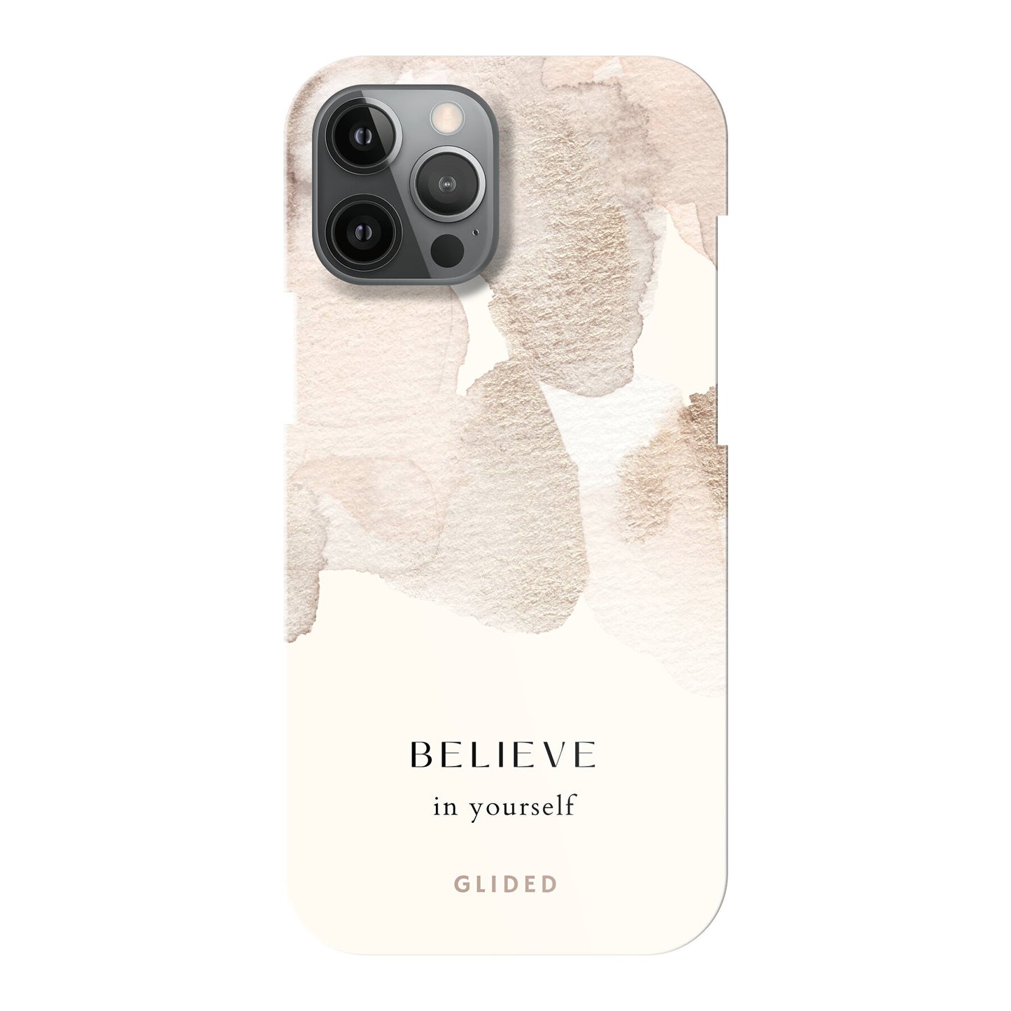 Believe in yourself - iPhone 12 Pro Max Handyhülle Hard Case