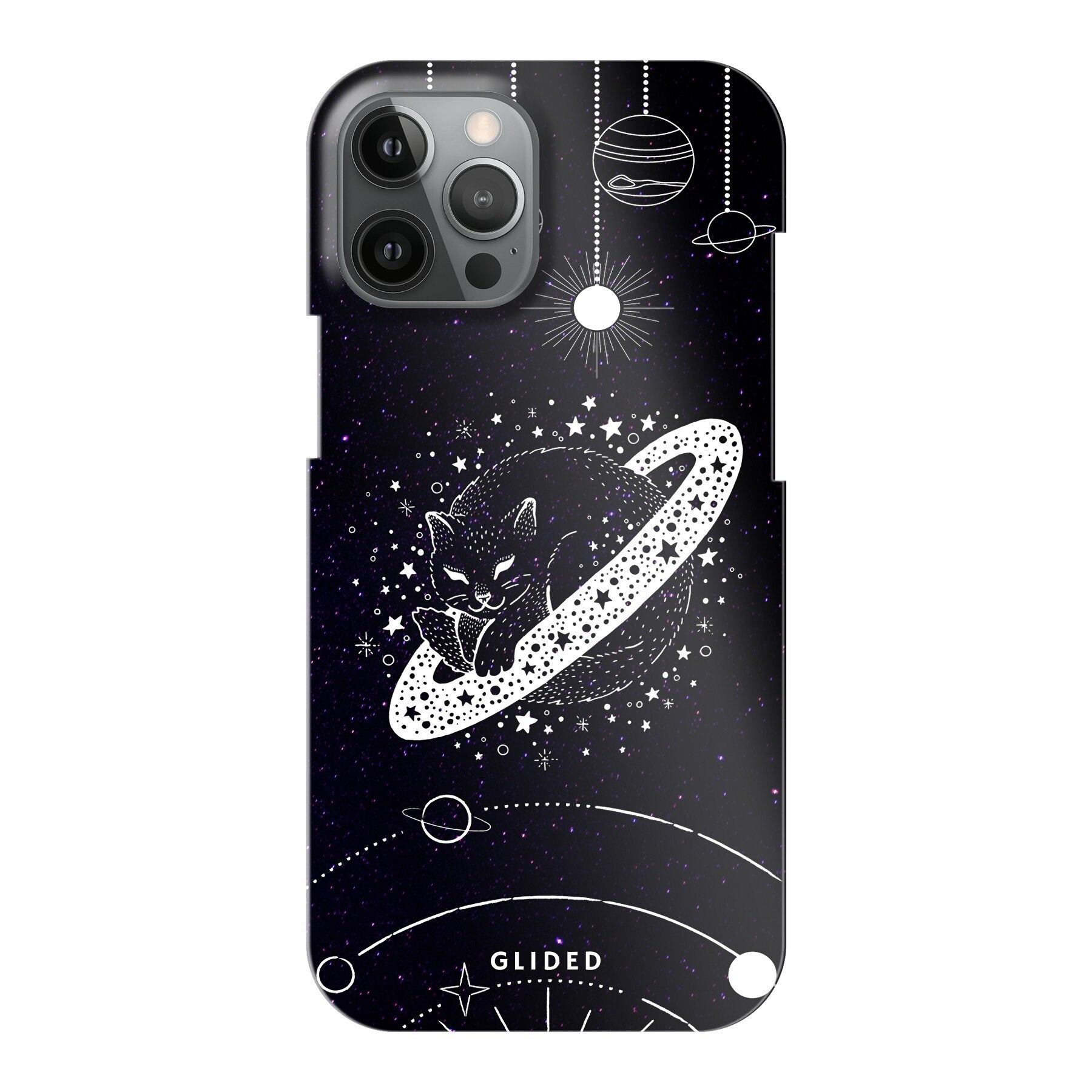 Astro Whiskers - iPhone 12 Pro Max Handyhülle Hard Case