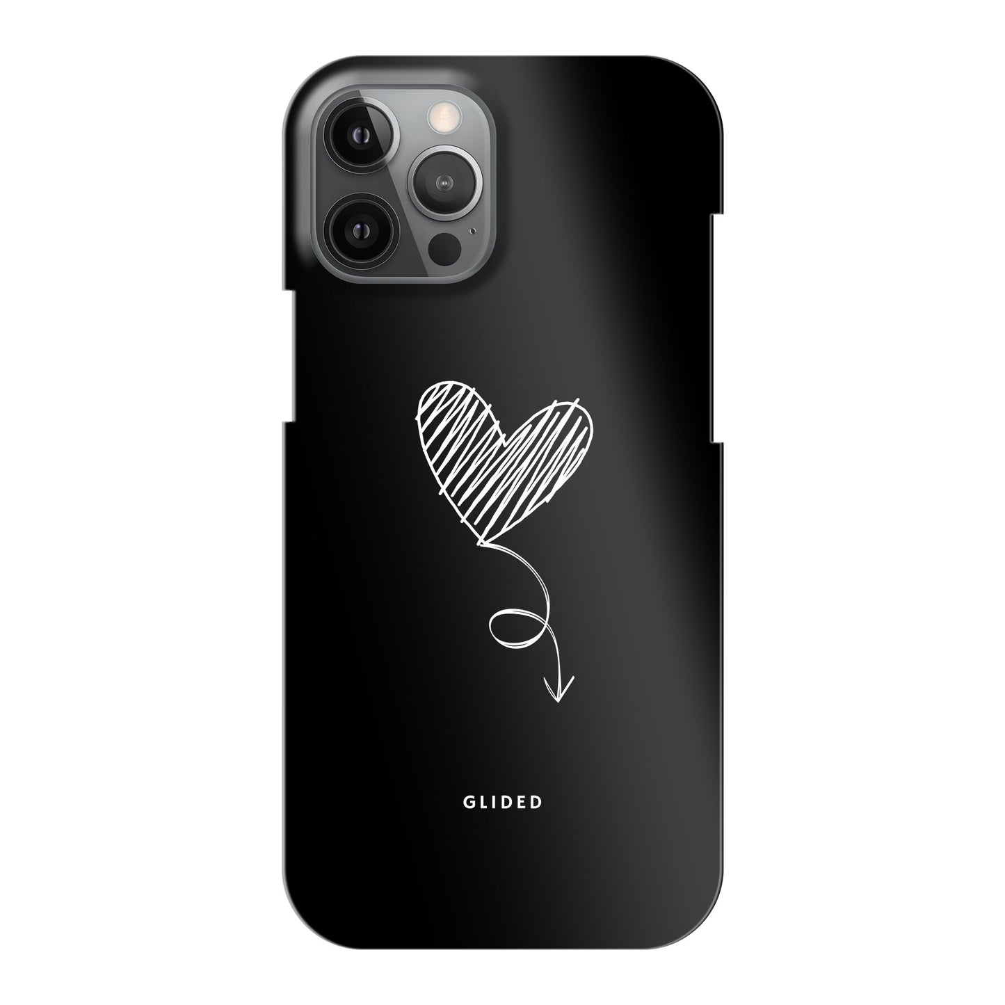 Dark Heart - iPhone 12 Pro Max Handyhülle Hard Case