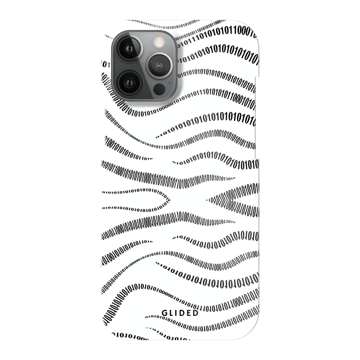 Binary Code - iPhone 12 Pro Max Handyhülle Hard Case