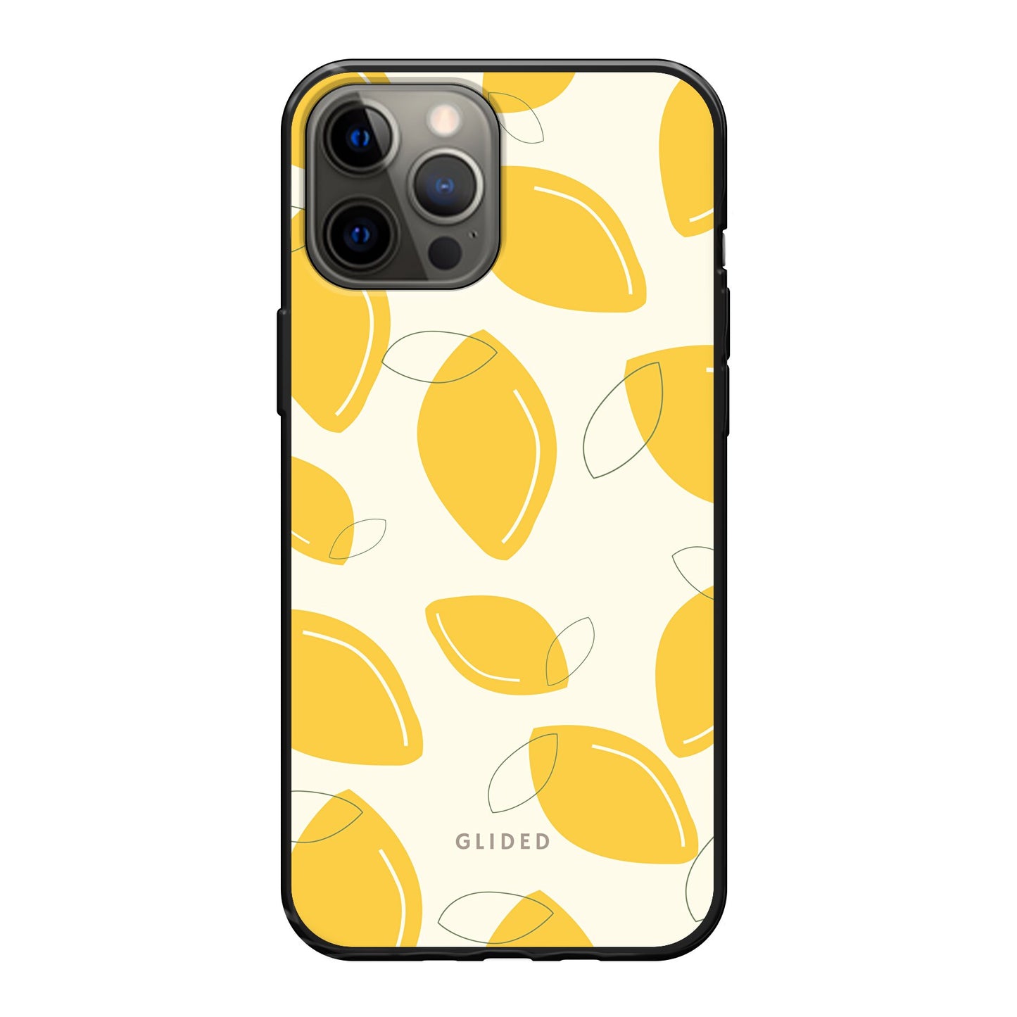 Abstract Lemon - iPhone 12 Pro Max - Soft case