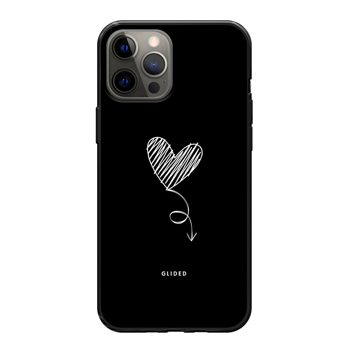 Dark Heart - iPhone 12 Pro Max Handyhülle Soft case