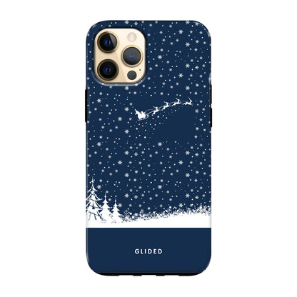 Flying Santa - iPhone 12 Pro Max Handyhülle Tough case