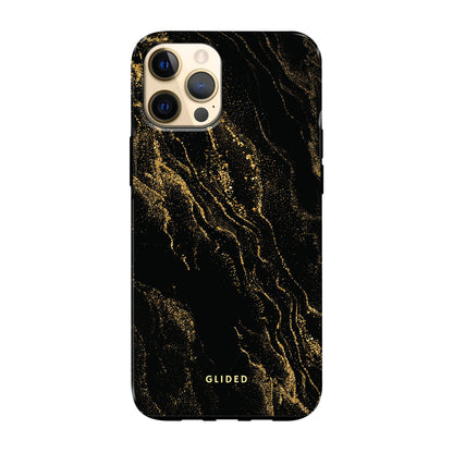 Black Marble - iPhone 12 Pro Max Handyhülle Tough case