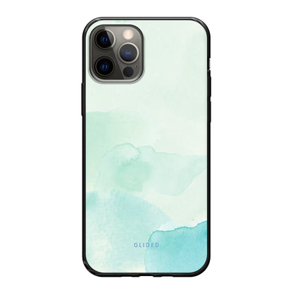 Turquoise Art - iPhone 12 Pro Handyhülle Soft case