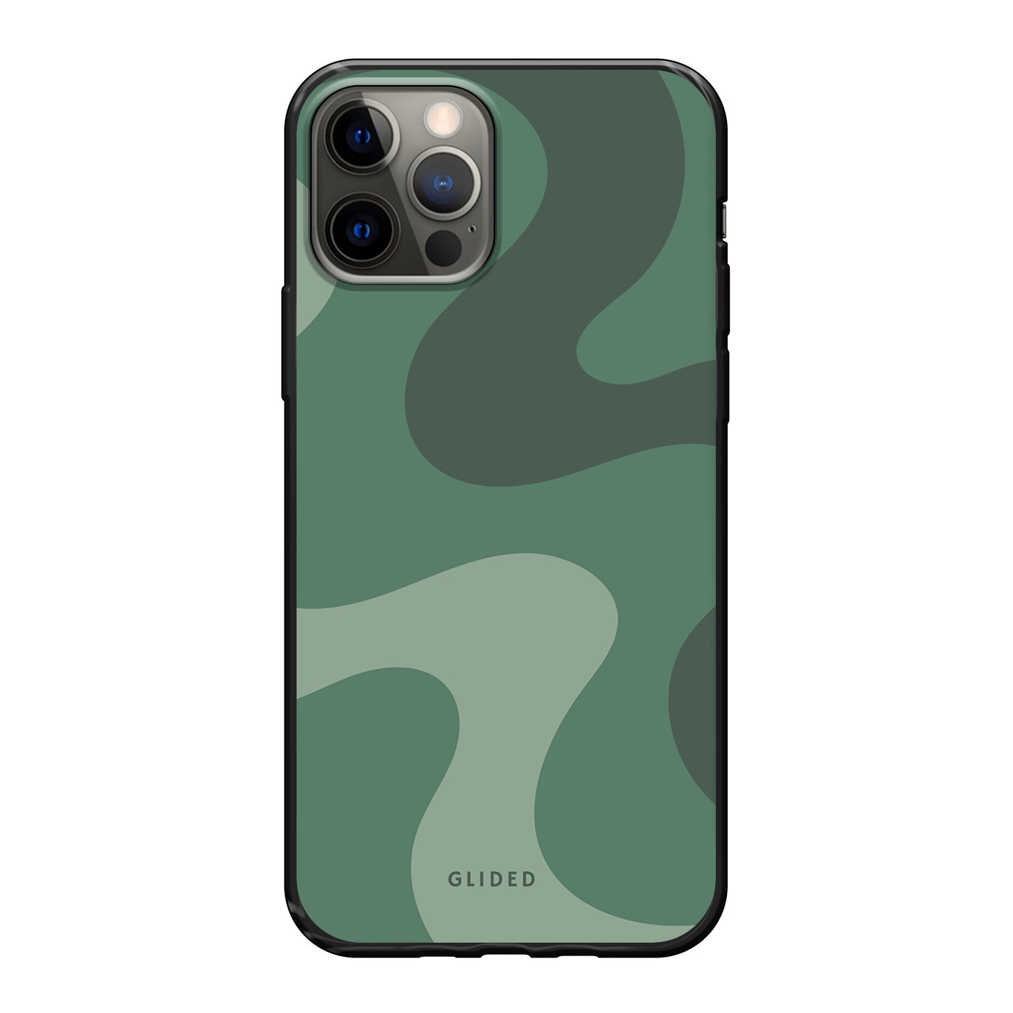 Green Wave - iPhone 12 Pro Handyhülle Soft case