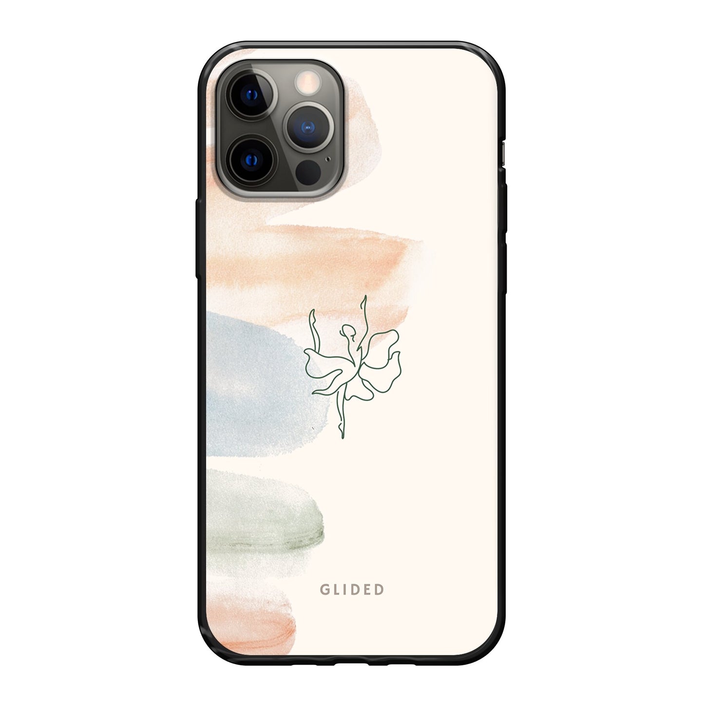 Aquarelle - iPhone 12 Pro Handyhülle Soft case