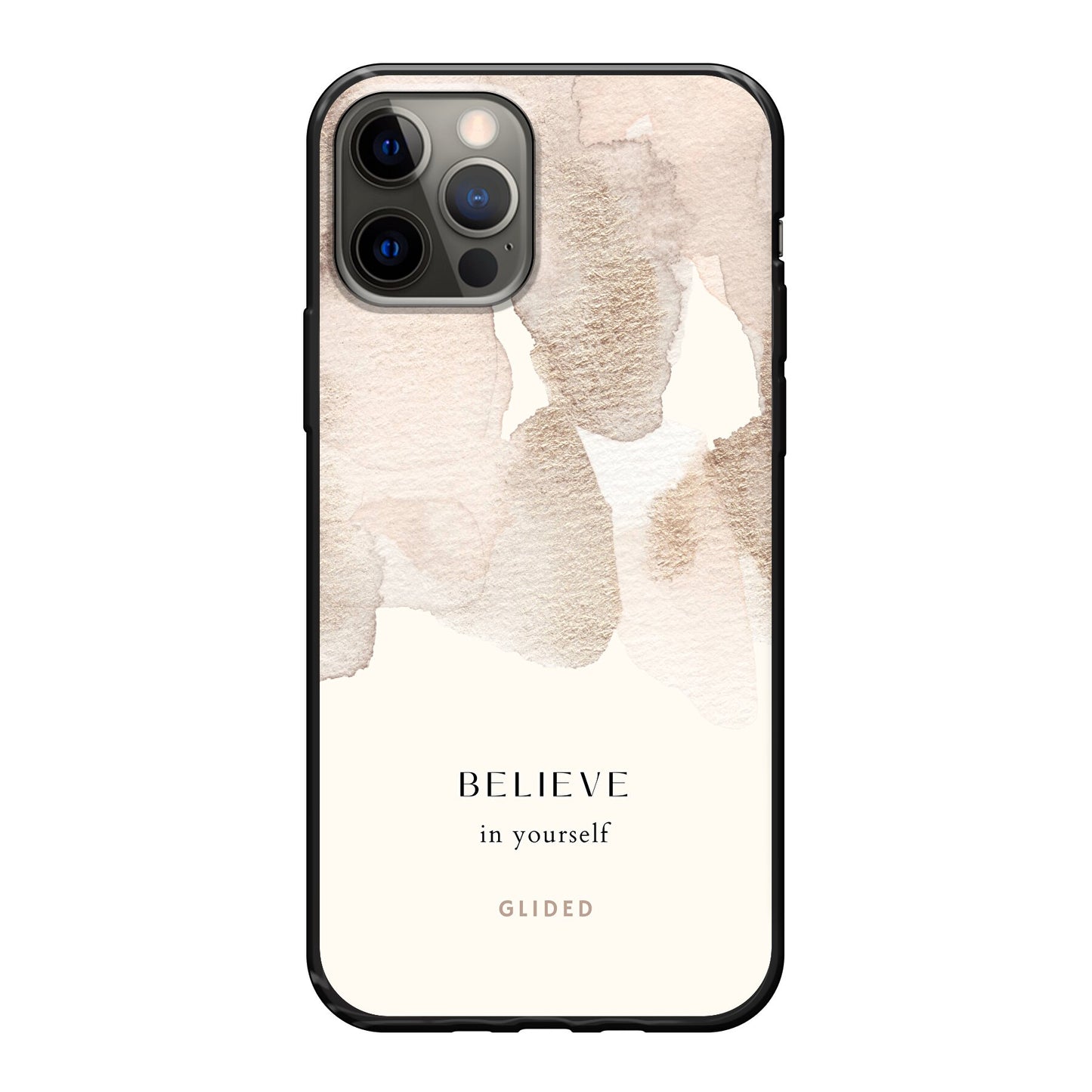 Believe in yourself - iPhone 12 Pro Handyhülle Soft case