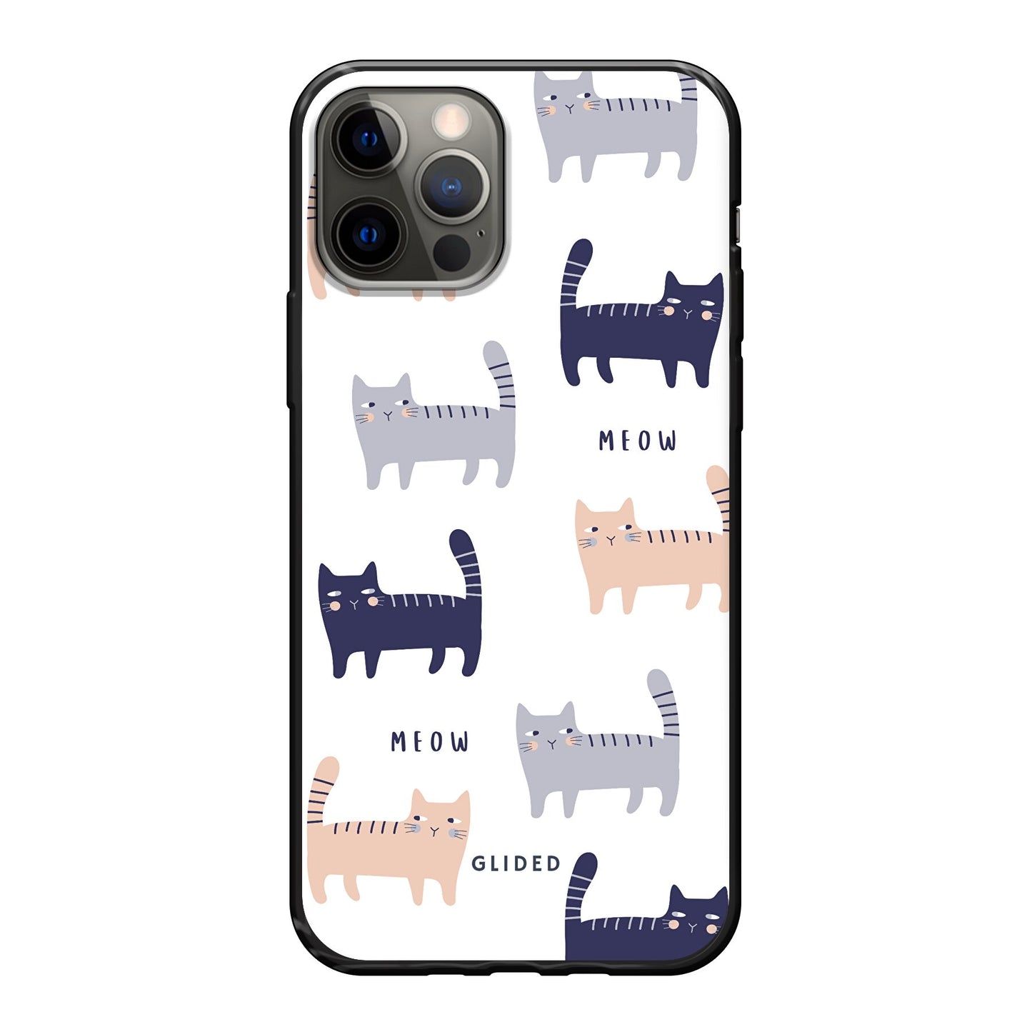 Purrfection - iPhone 12 Pro Handyhülle Soft case