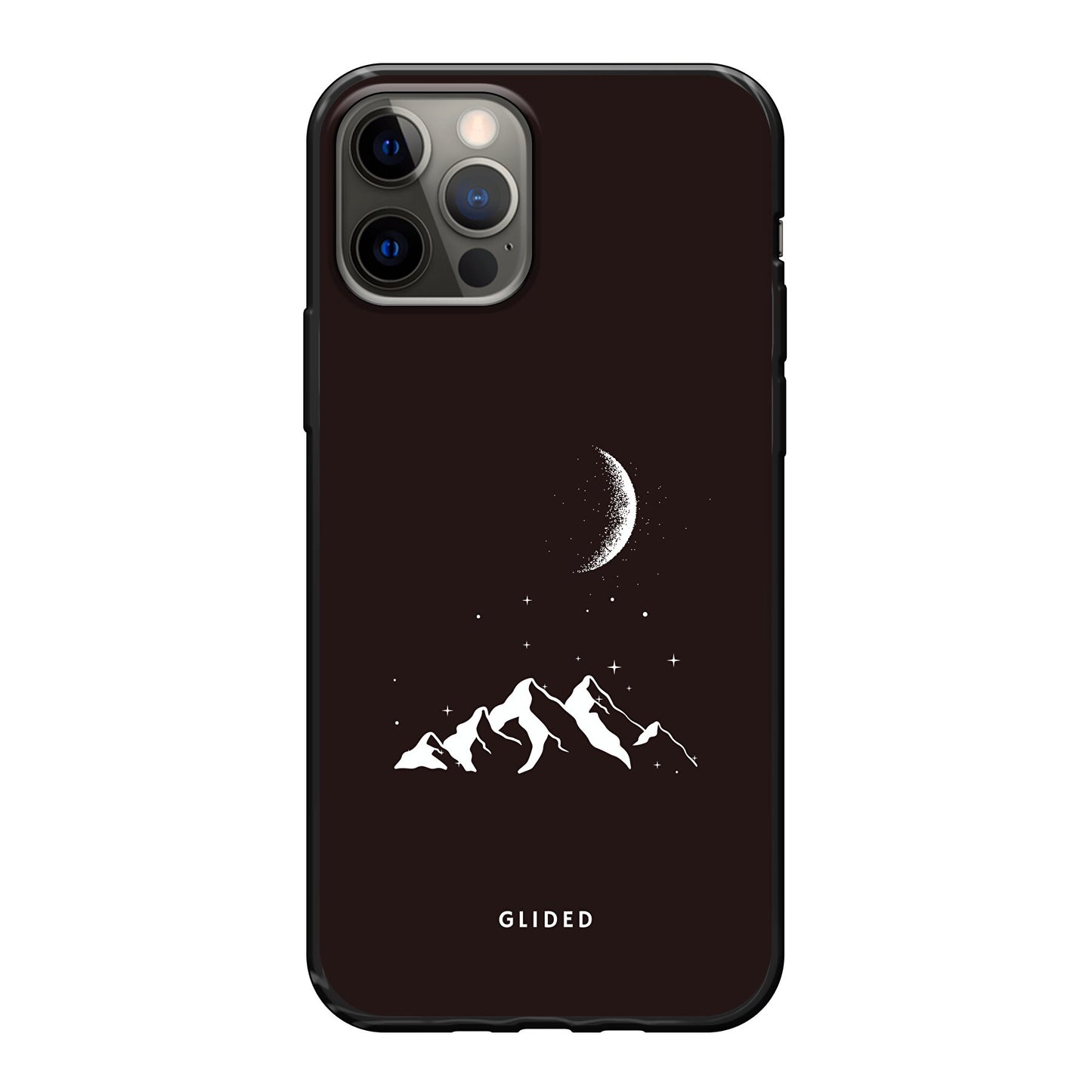 Midnight Peaks - iPhone 12 Pro Handyhülle Soft case