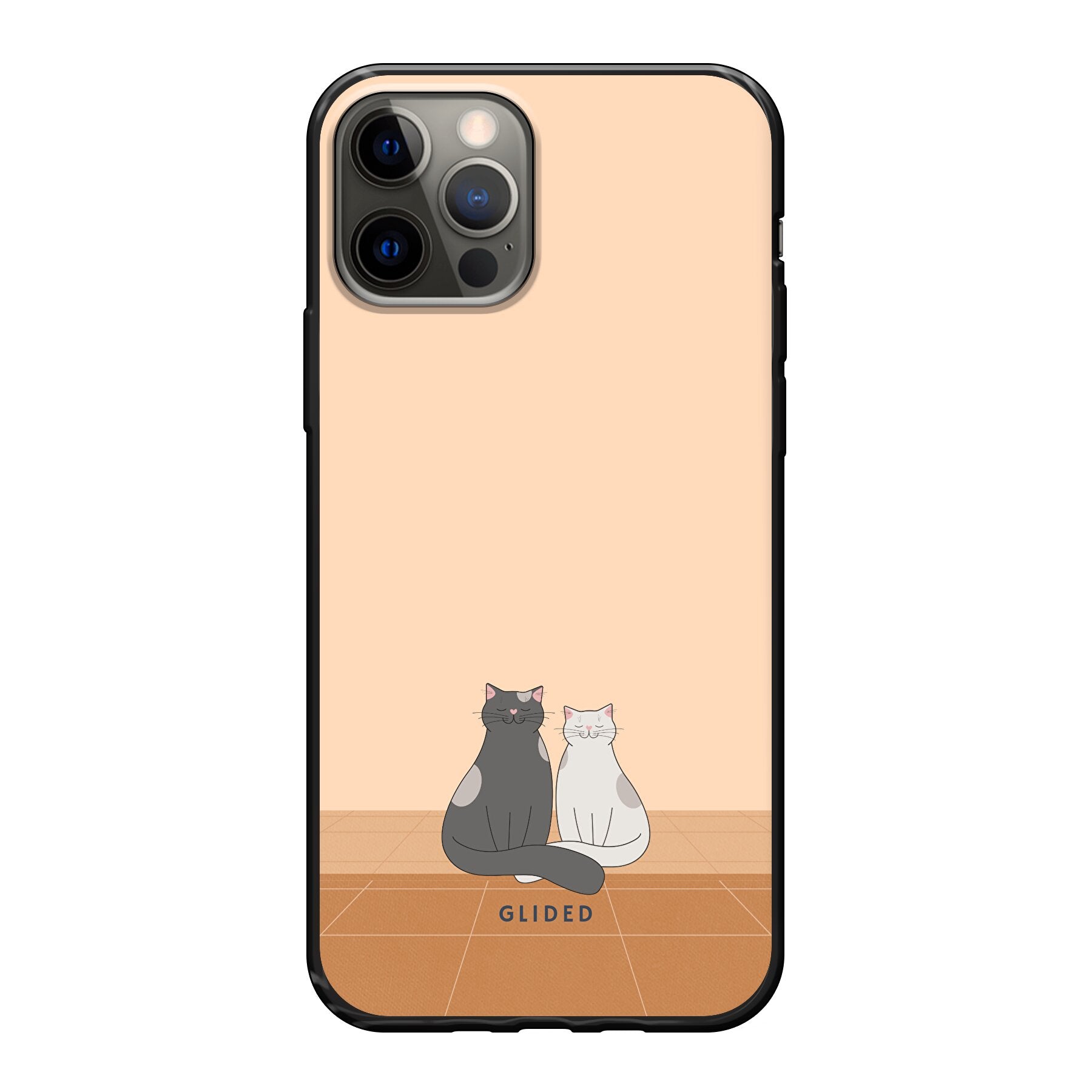 Catty Friends - iPhone 12 Pro Handyhülle Soft case