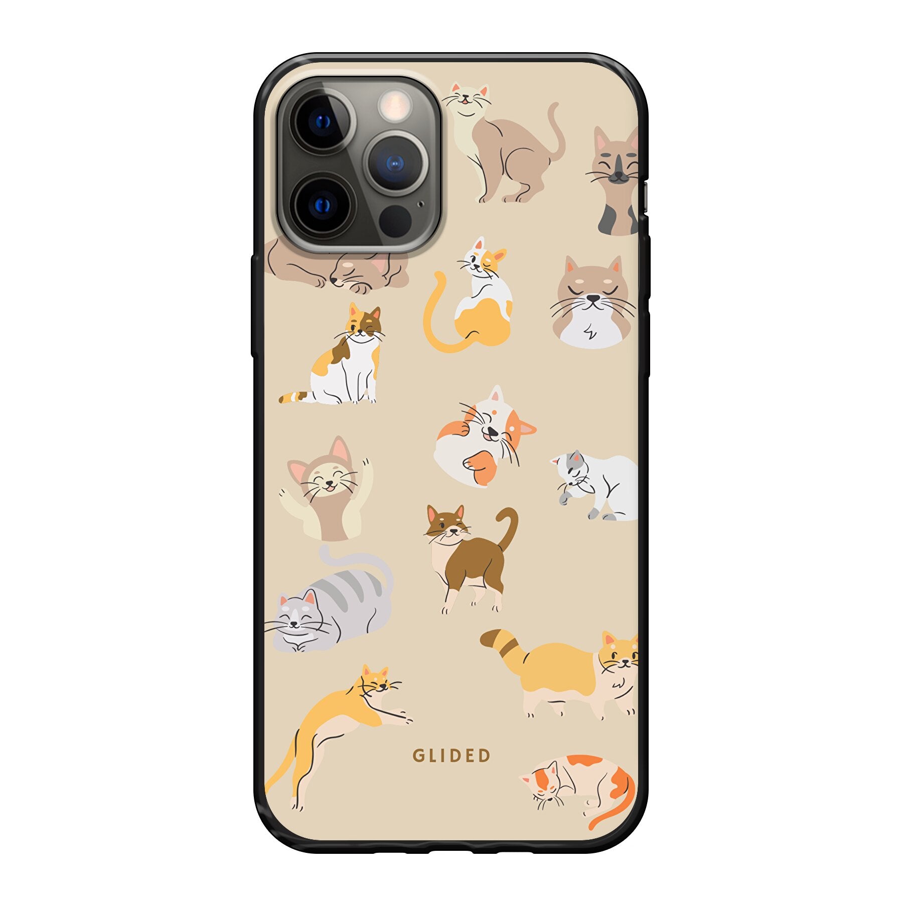 Meow - iPhone 12 Pro Handyhülle Soft case