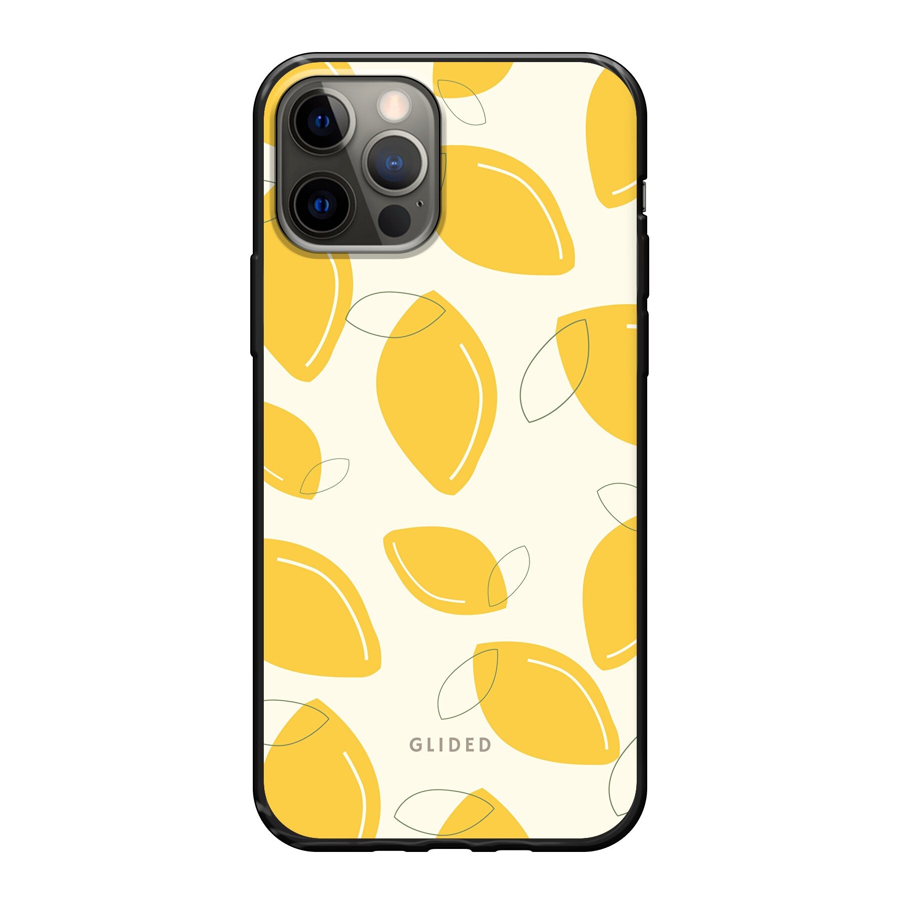 Abstract Lemon - iPhone 12 Pro - Soft case