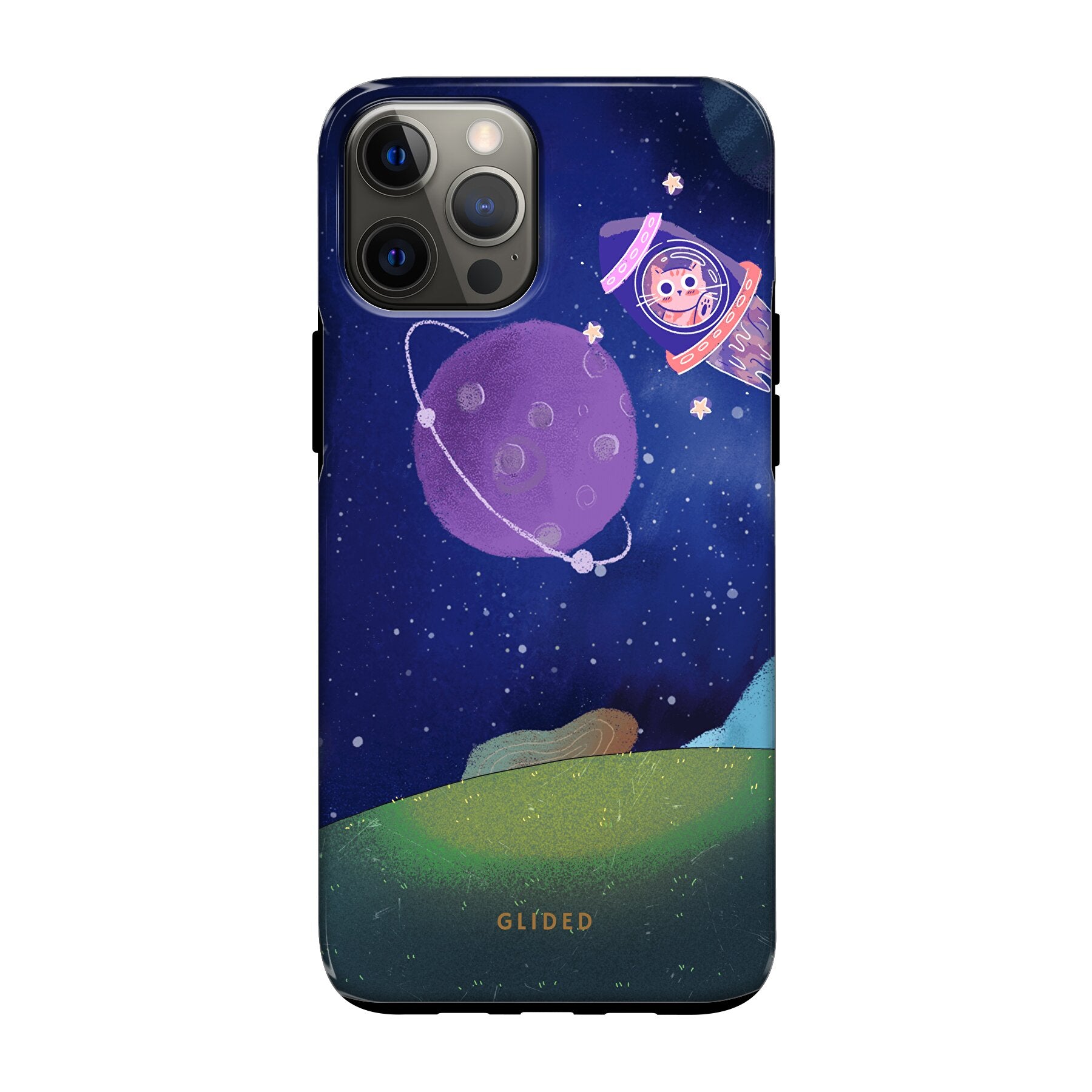 Galaxy Cat - iPhone 12 Pro Handyhülle Tough case