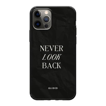 Never Back - iPhone 12 Handyhülle Soft case