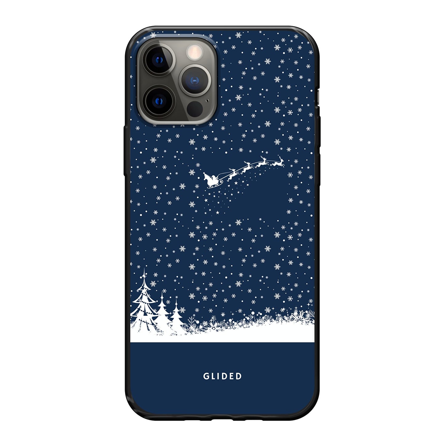 Flying Santa - iPhone 12 Handyhülle Soft case