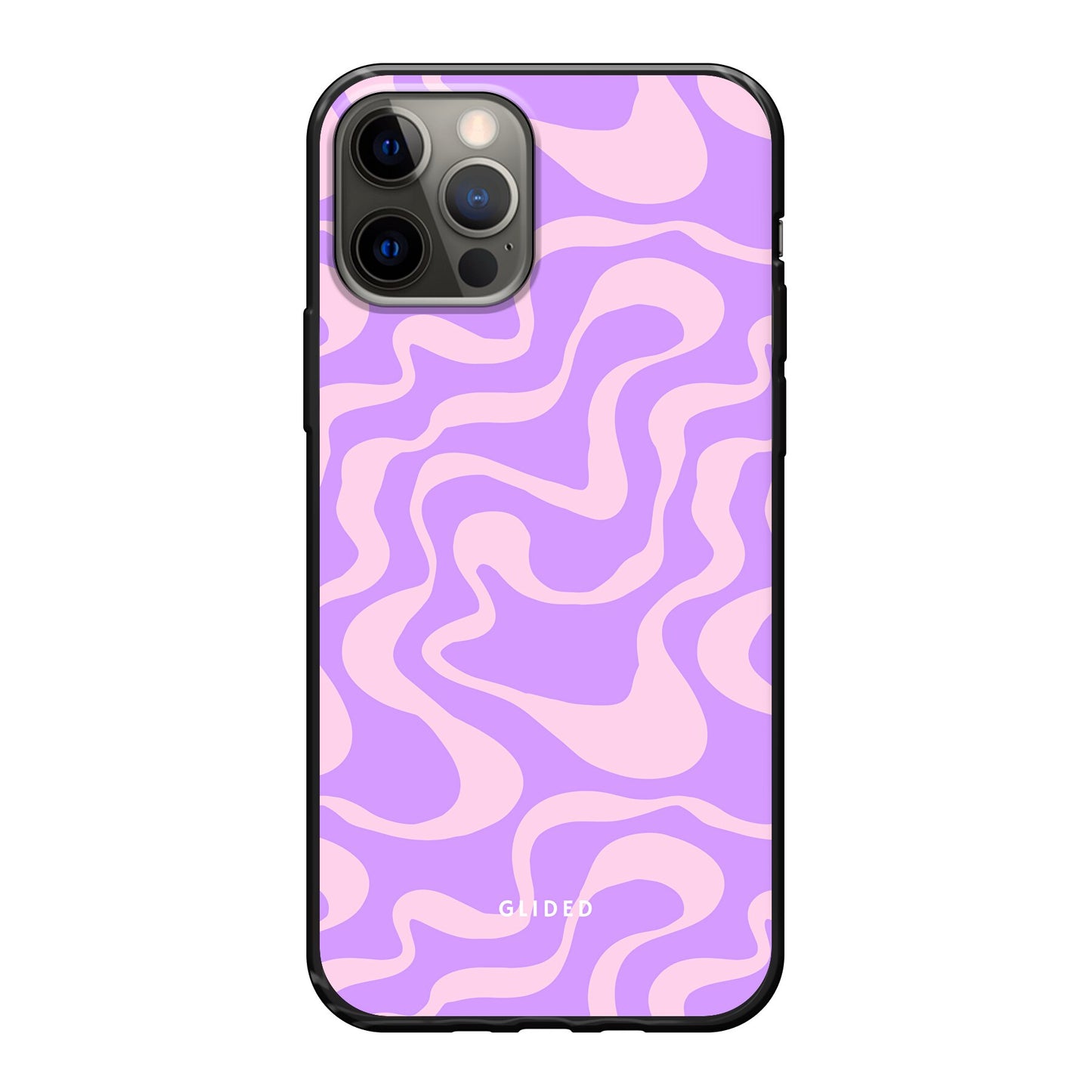 Purple Wave - iPhone 12 Handyhülle Soft case