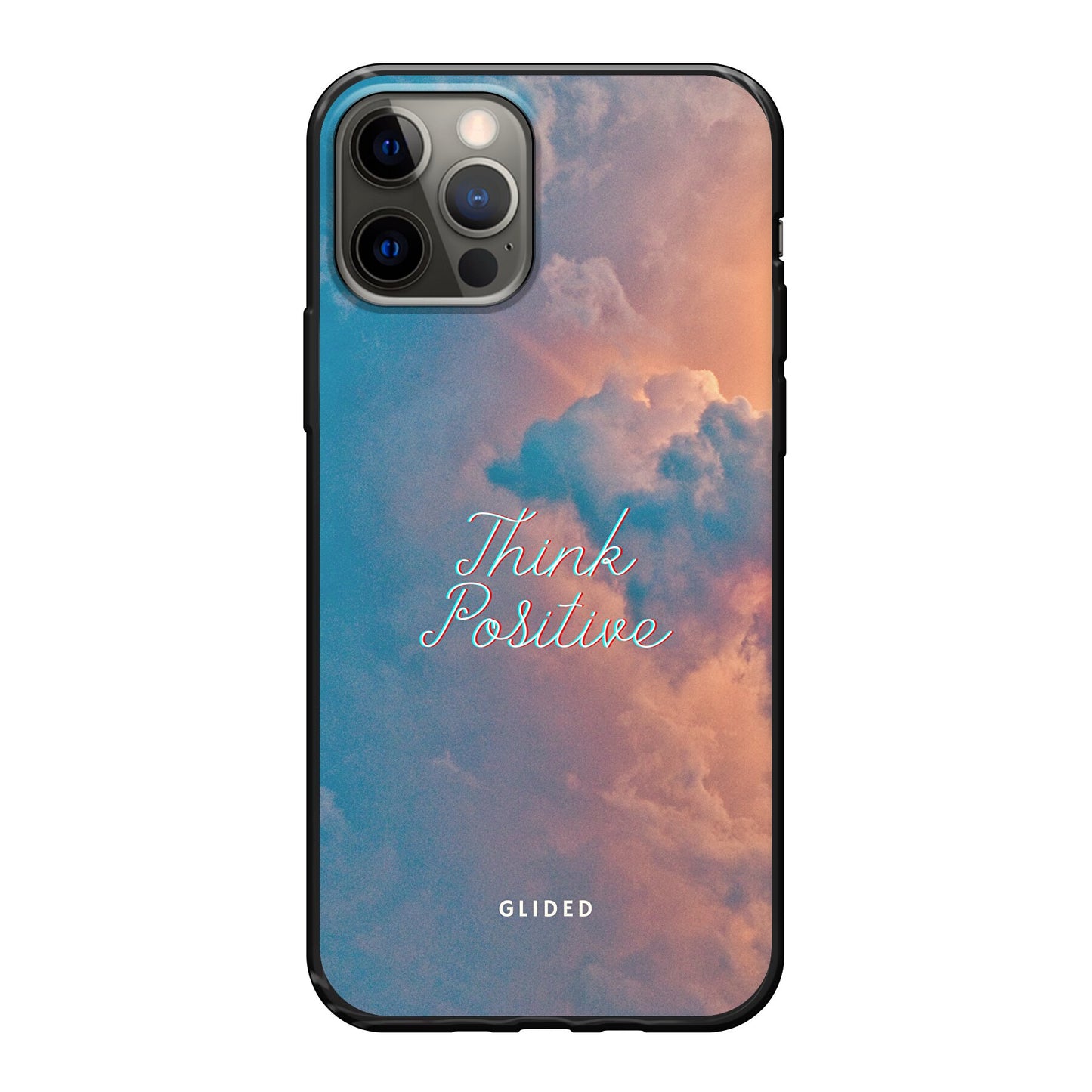 Think positive - iPhone 12 Handyhülle Soft case