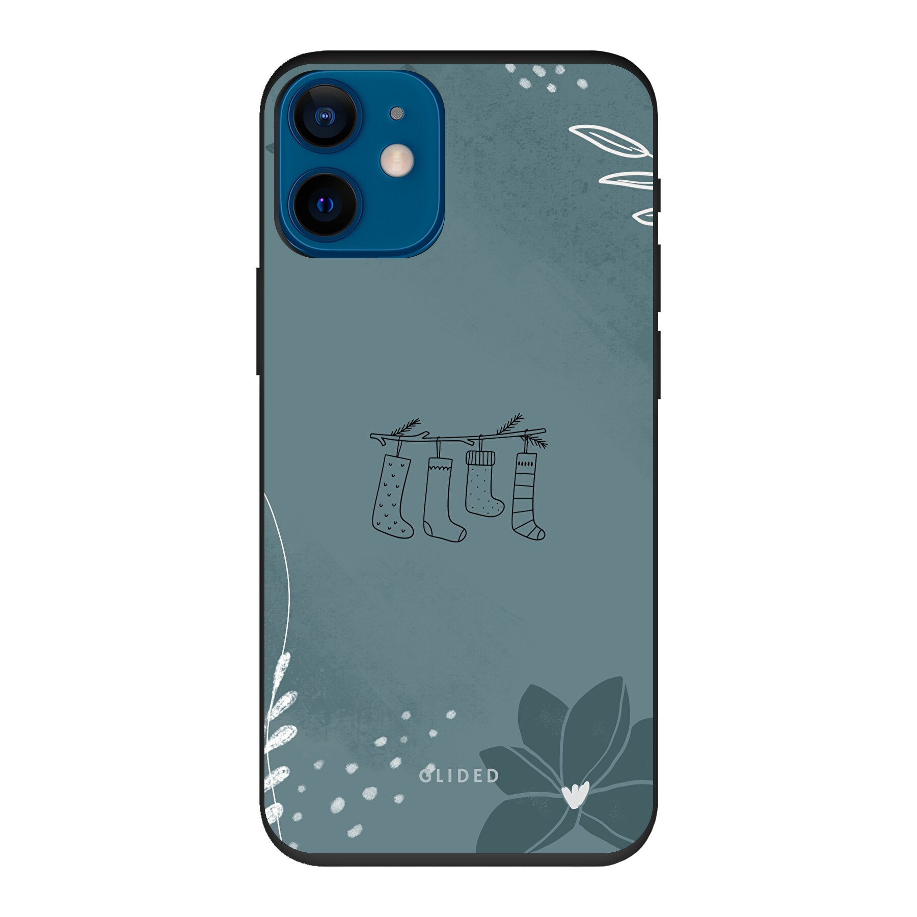 Blue Wave - iPhone 12 mini Handyhülle Biologisch Abbaubar