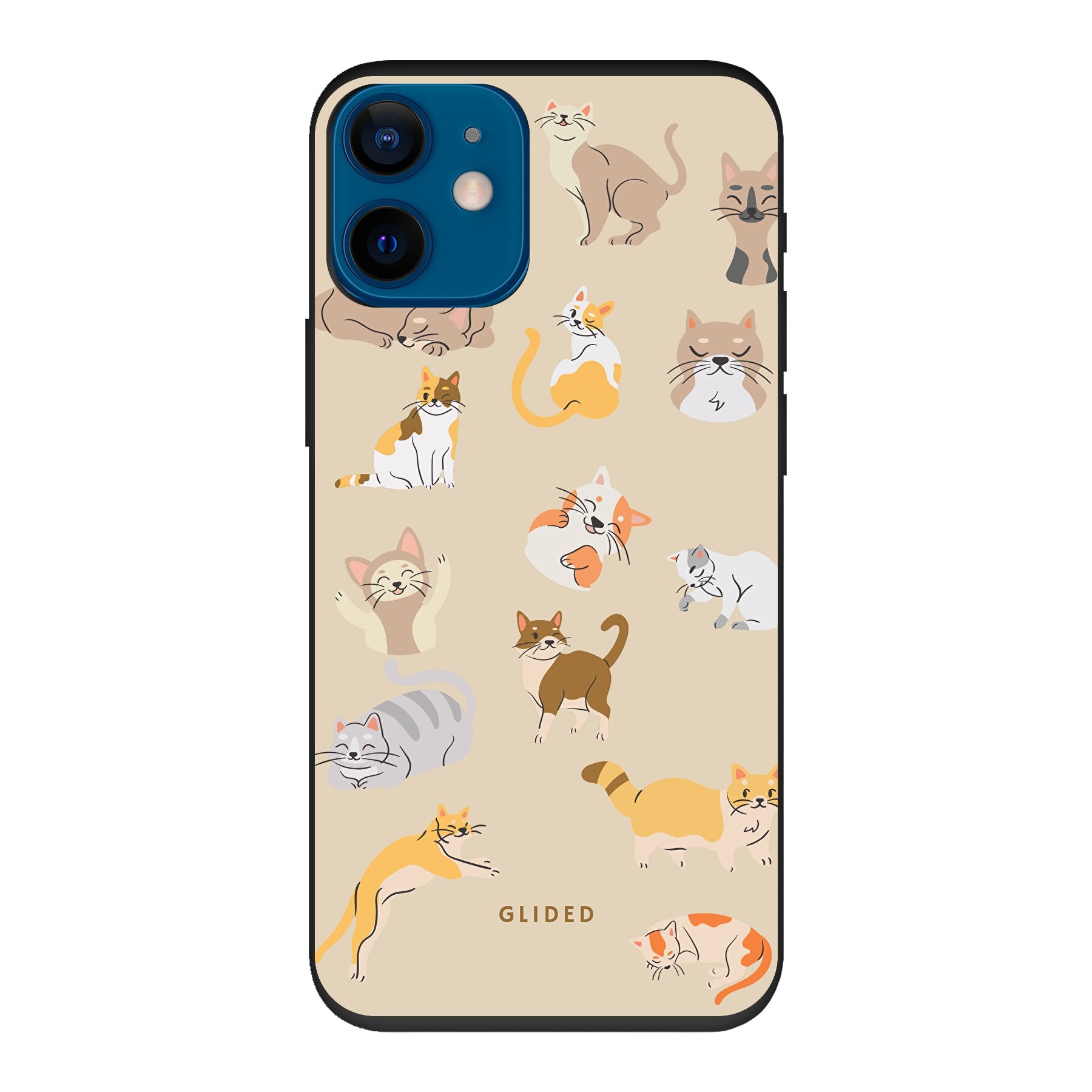 Meow - iPhone 12 mini Handyhülle Biologisch Abbaubar