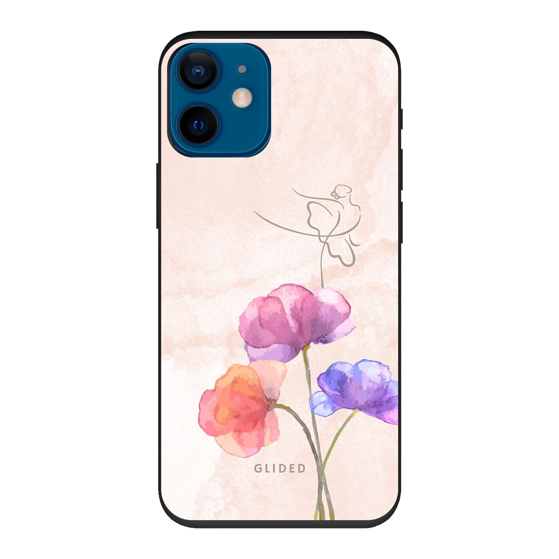 Blossom - iPhone 12 mini Handyhülle Biologisch Abbaubar