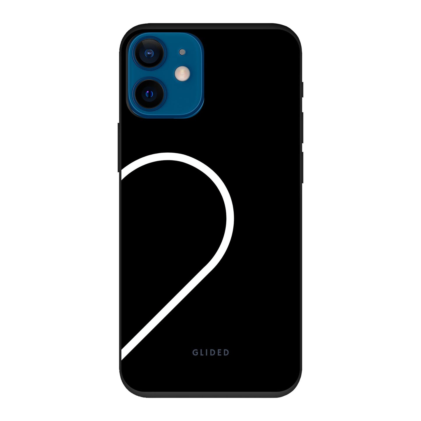 Harmony Black - iPhone 12 mini Handyhülle Biologisch Abbaubar