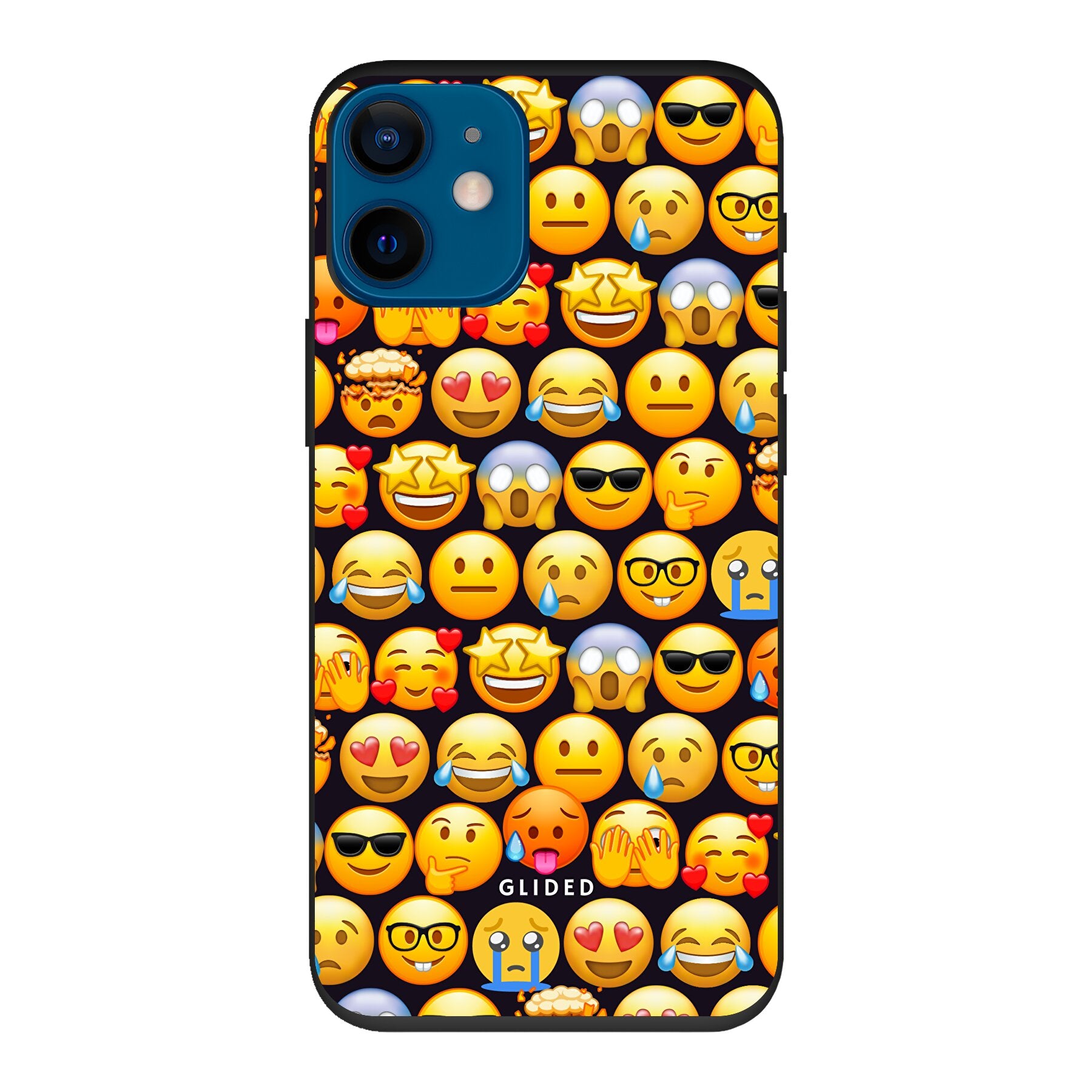 Emoji Town - iPhone 12 mini Handyhülle Biologisch Abbaubar