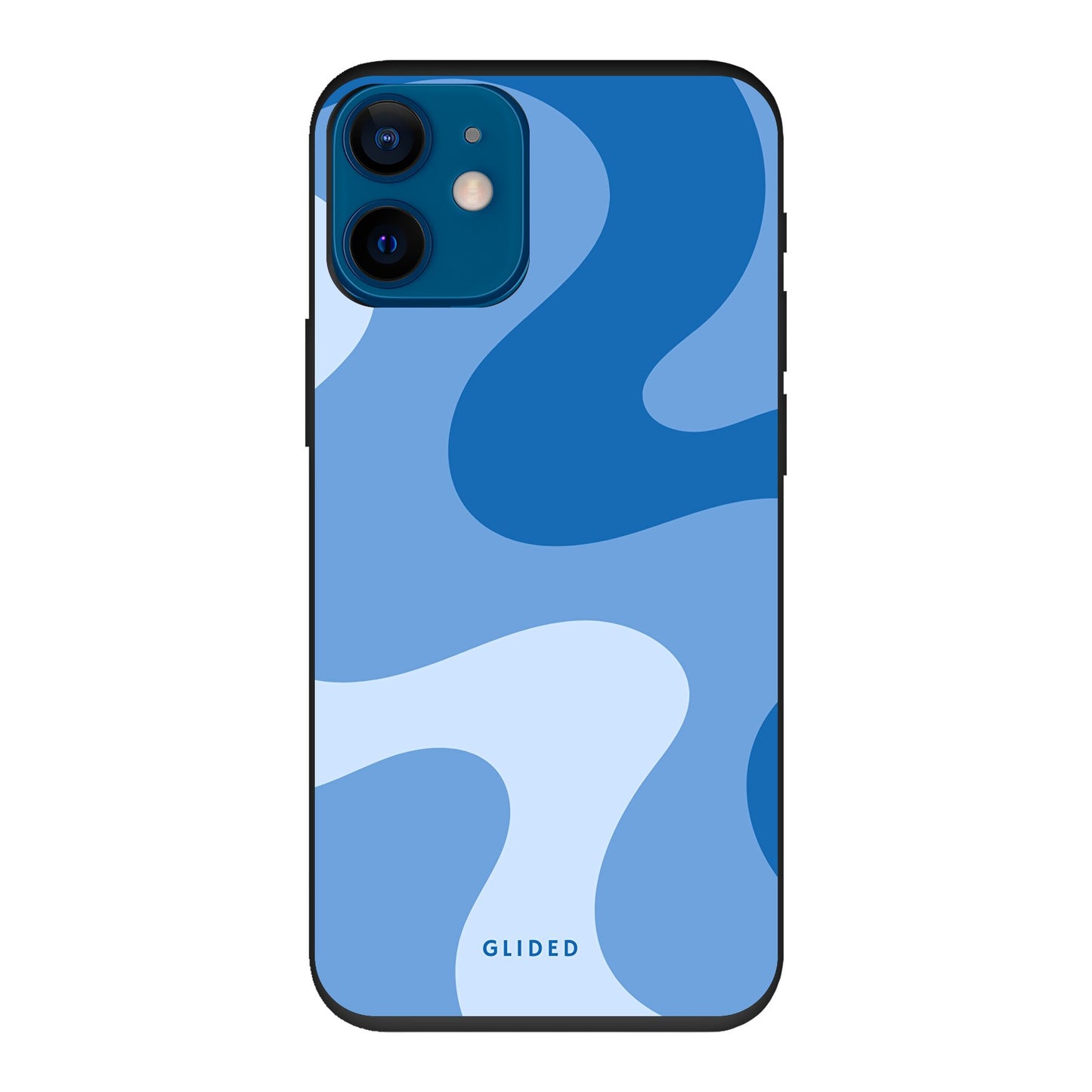 Blue Wave - iPhone 12 mini Handyhülle Biologisch Abbaubar