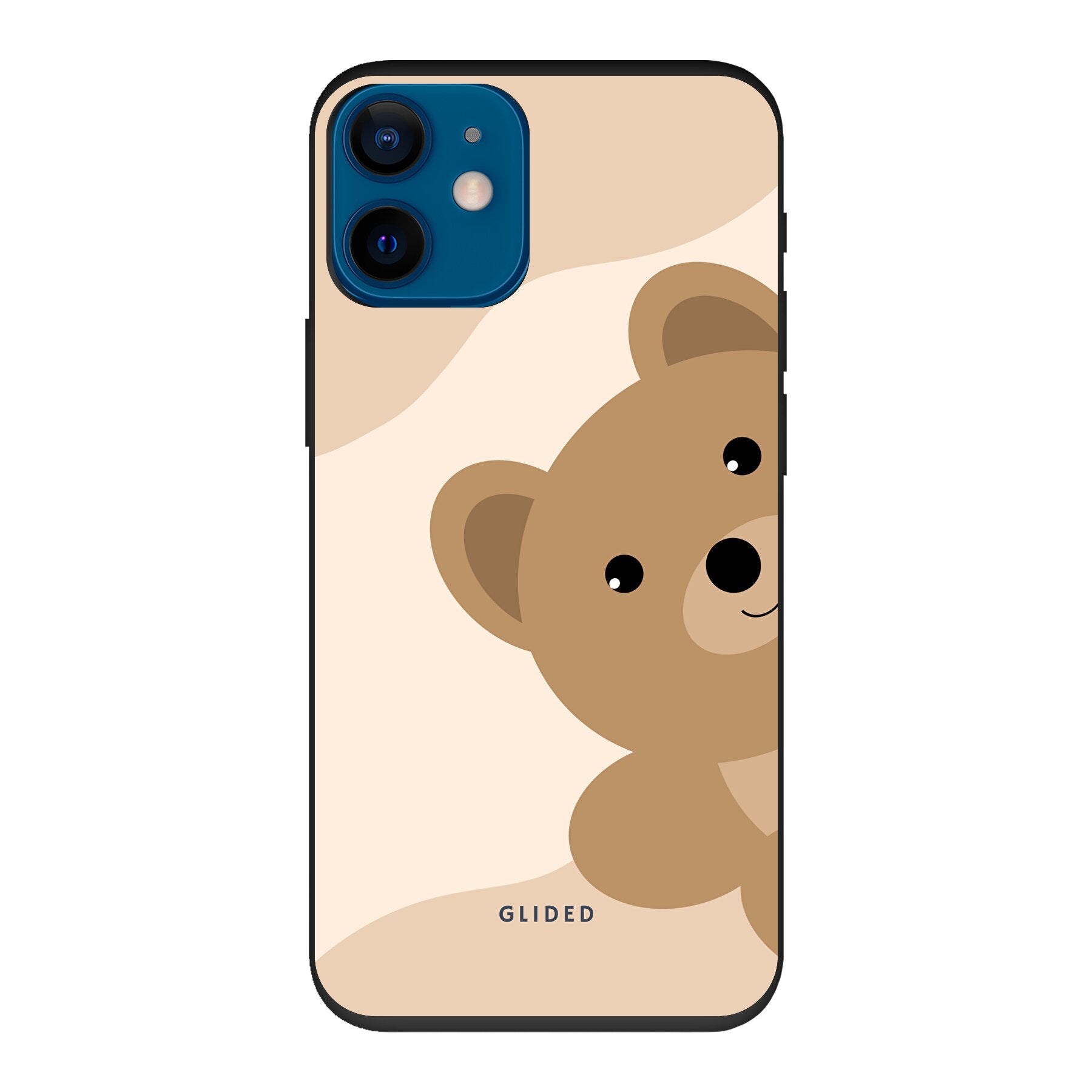 BearLove Left - iPhone 12 mini Handyhülle Biologisch Abbaubar