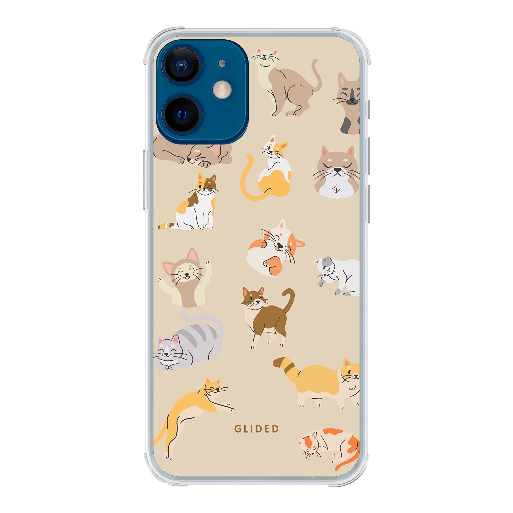 Meow - iPhone 12 mini Handyhülle Bumper case