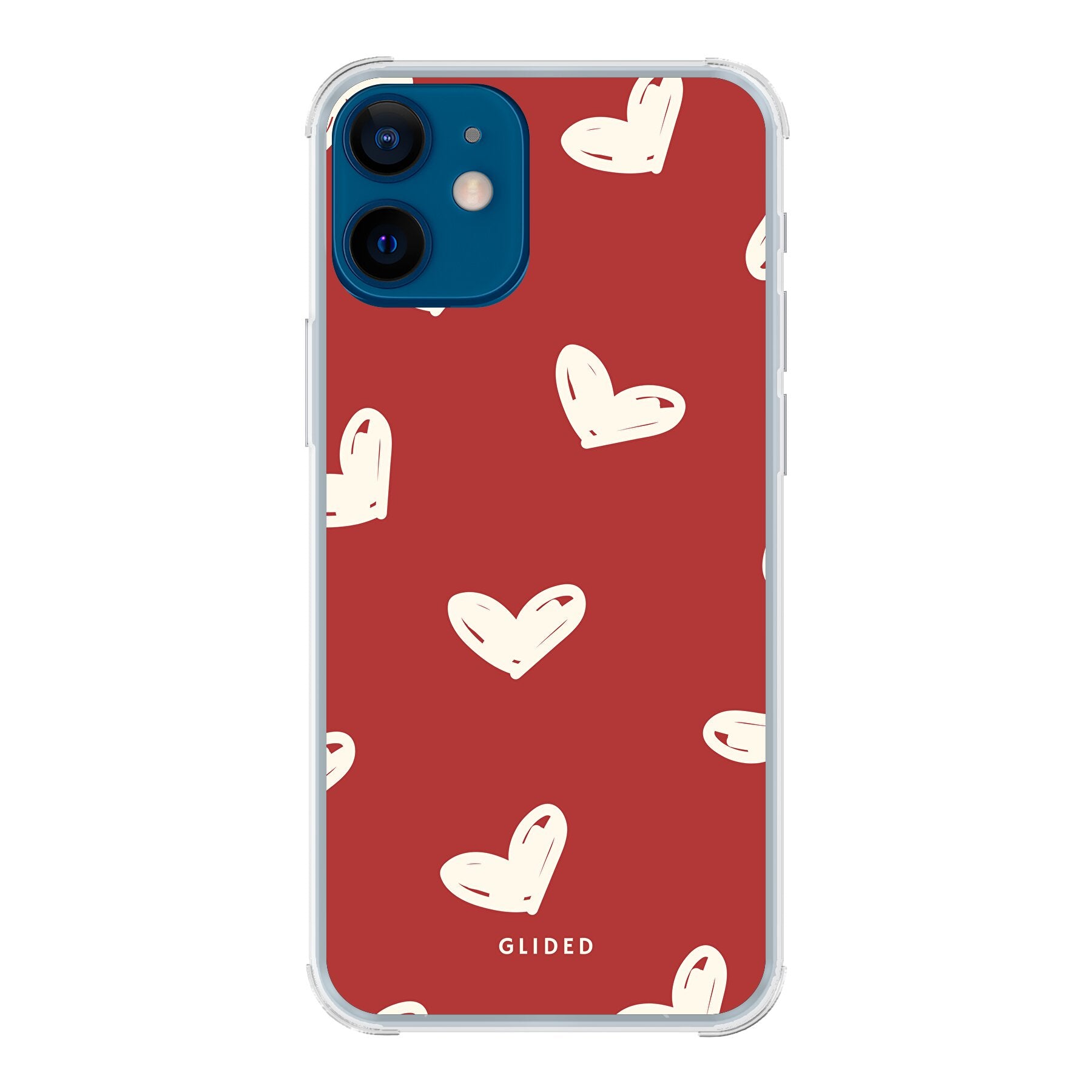 Red Love - iPhone 12 mini - Bumper case
