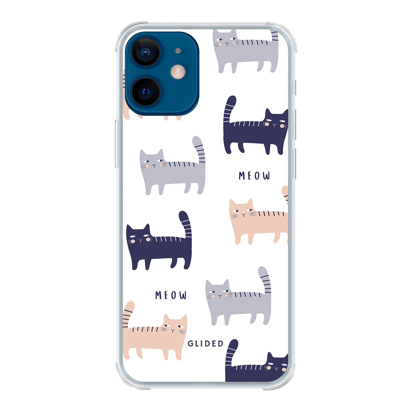 Purrfection - iPhone 12 mini Handyhülle Bumper case