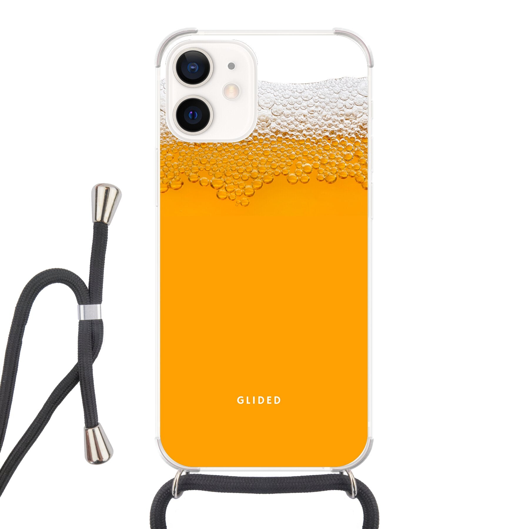 Splash - iPhone 12 mini - Crossbody case mit Band