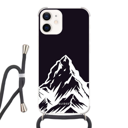 Alpine Adventure - iPhone 12 mini - Crossbody case mit Band