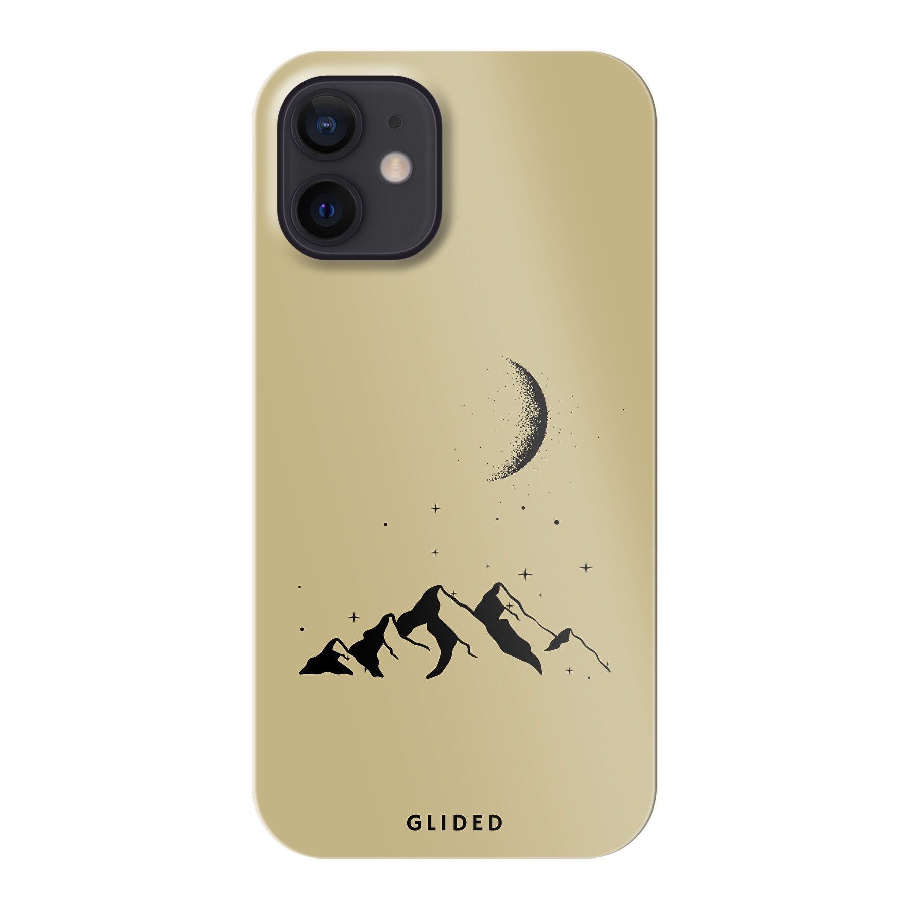 Lunar Peaks - iPhone 12 mini Handyhülle Hard Case