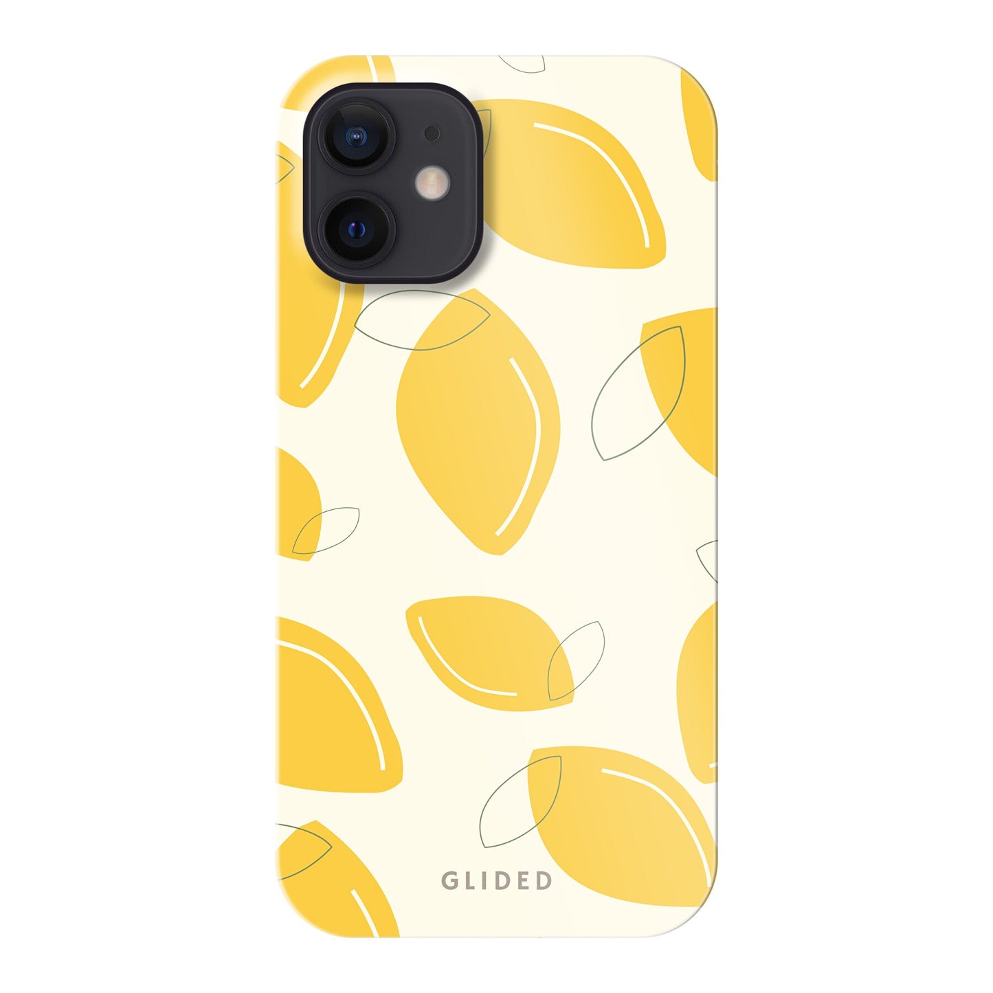 Abstract Lemon - iPhone 12 mini - Hard Case